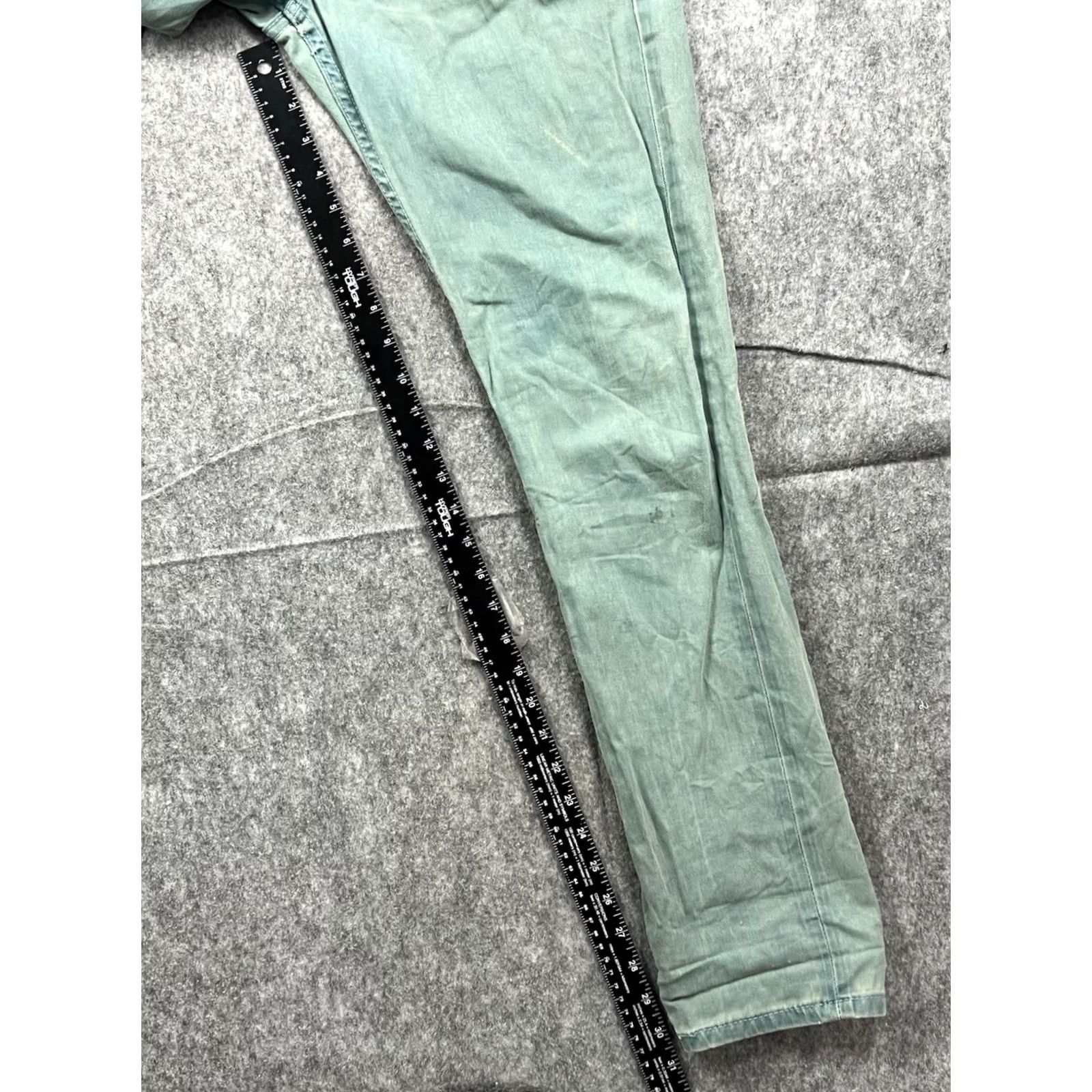 Levi's Levi's 510 Jeans Mens Green Slim Skinny Denim 32x32 Regular Inseam 32 City 90s USA Pockets Stretch Size US 32 / EU 48 - 5 Thumbnail