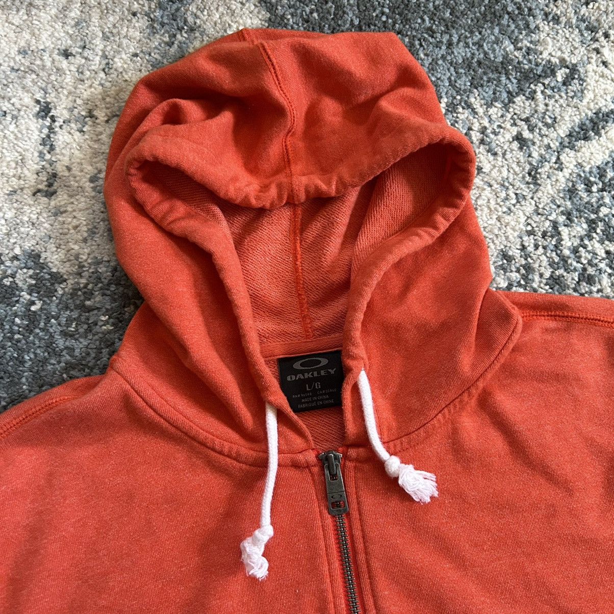 Oakley 2015 BURNT ORANGE HEATHER OAKLEY SQUARE LOGO FULL ZiP HOODiE Size US L / EU 52-54 / 3 - 24 Thumbnail
