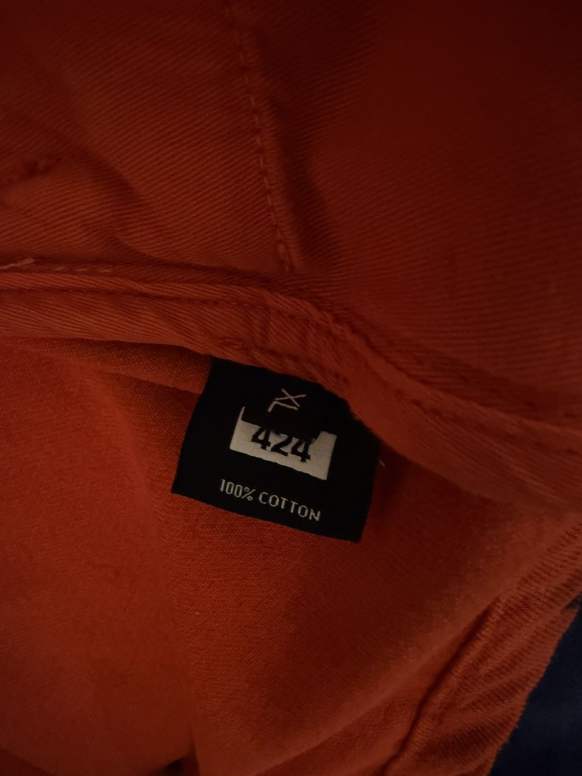 424 424 Denim Red jacket 2018 XL Size US XL / EU 56 / 4 - 5 Thumbnail