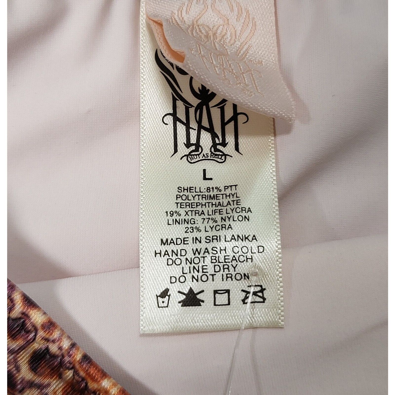 Other NWT WE ARE HAH Hot as Hell Eco-Friendly Bikini Bottom Size L Size ONE SIZE - 7 Thumbnail