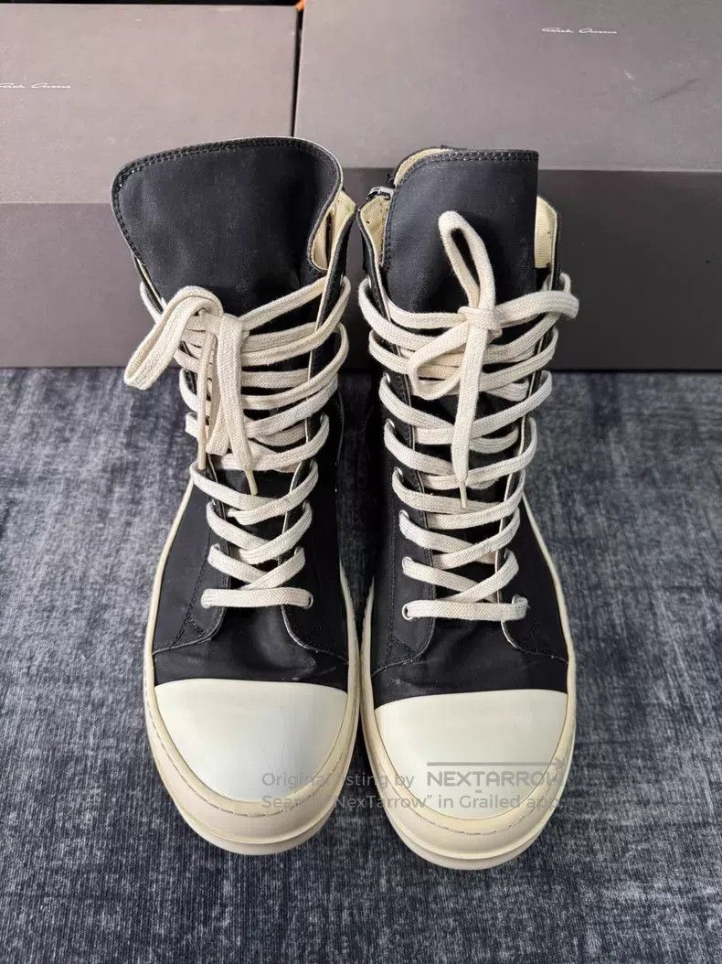 Rick Owens Rick Owens Double line wax surface large Converse shoes Size US 9.5 / EU 42-43 - 2 Thumbnail