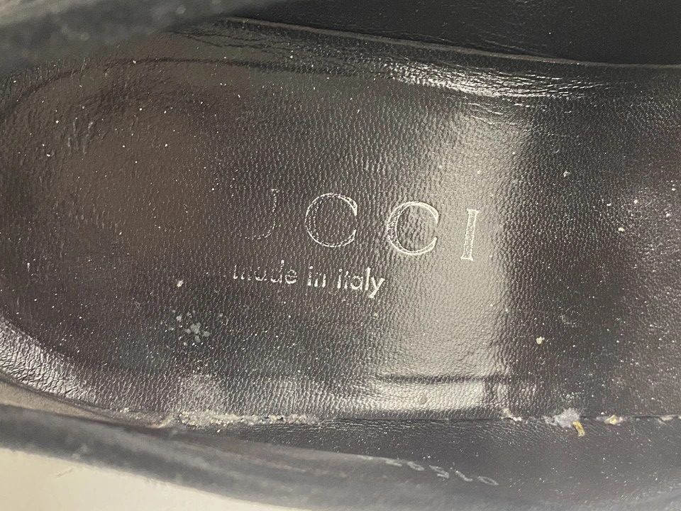 Gucci × Tom Ford × Vintage Gucci Horsebit Loafers Black Leather Size 9.5 Italy Slip On Size US 9.5 / EU 42-43 - 6 Thumbnail