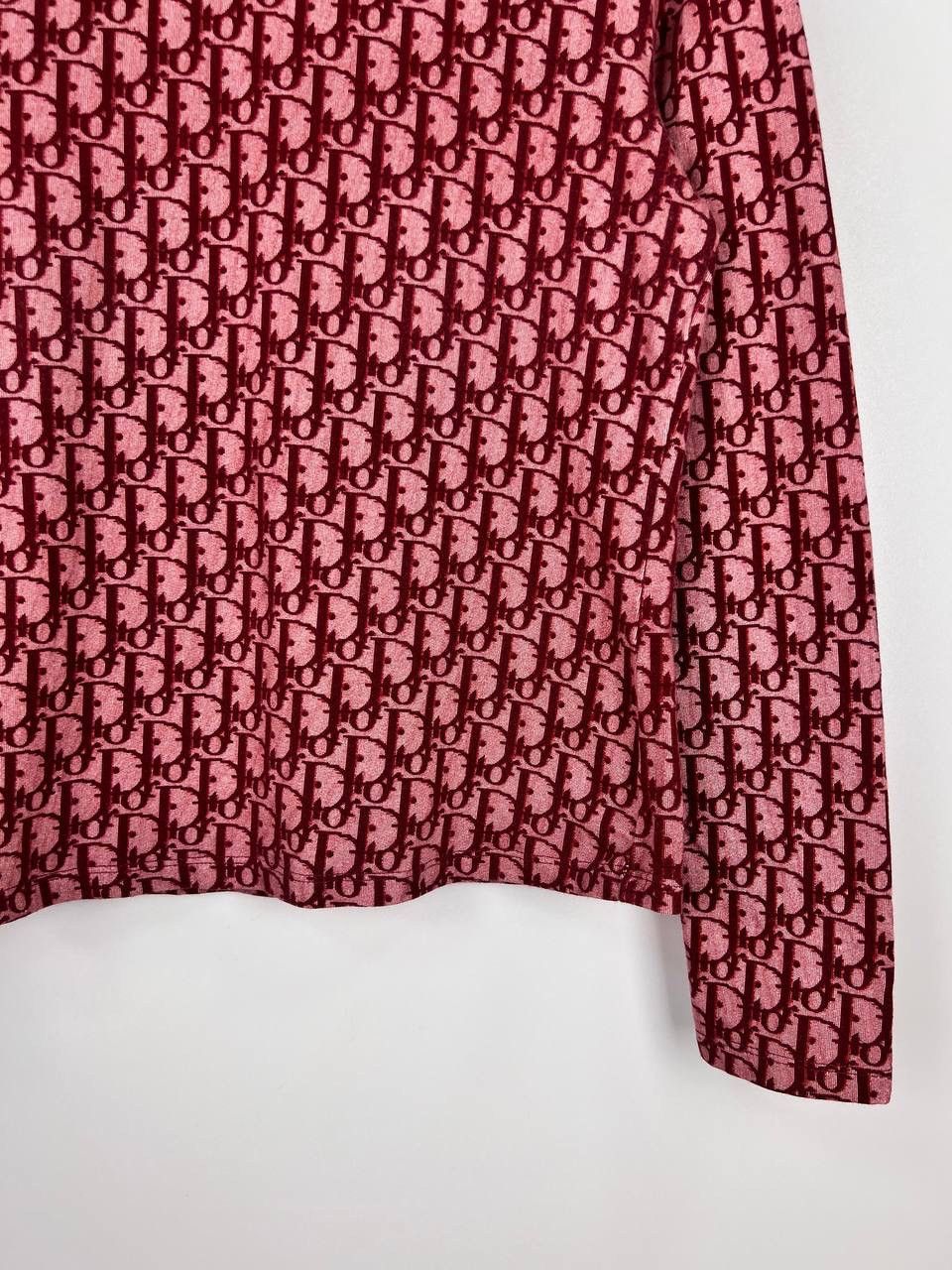 Dior Christian Dior monogram pink vintage long sleeve woman size8 Size S / US 4 / IT 40 - 4 Thumbnail