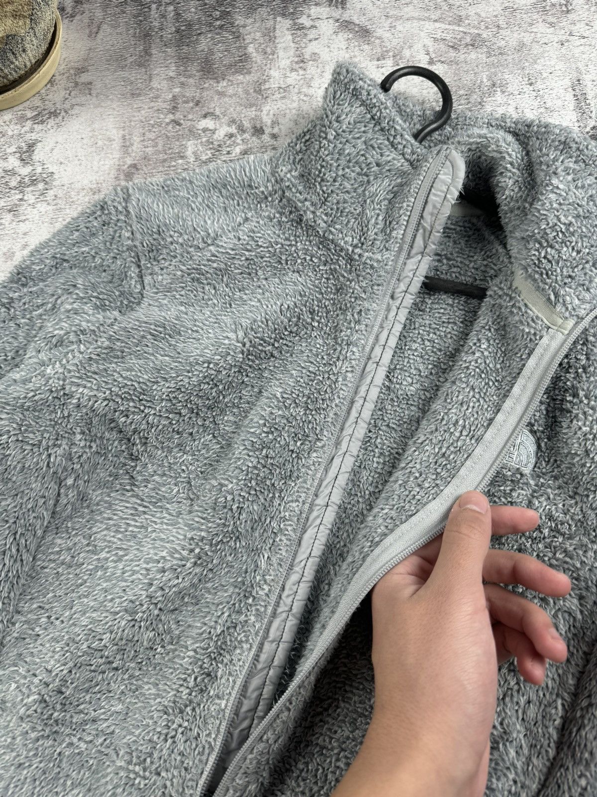 The North Face The North Face TNF Mohair Gorpcore Fleece Zip Light Jacket Size L / US 10 / IT 46 - 14 Thumbnail