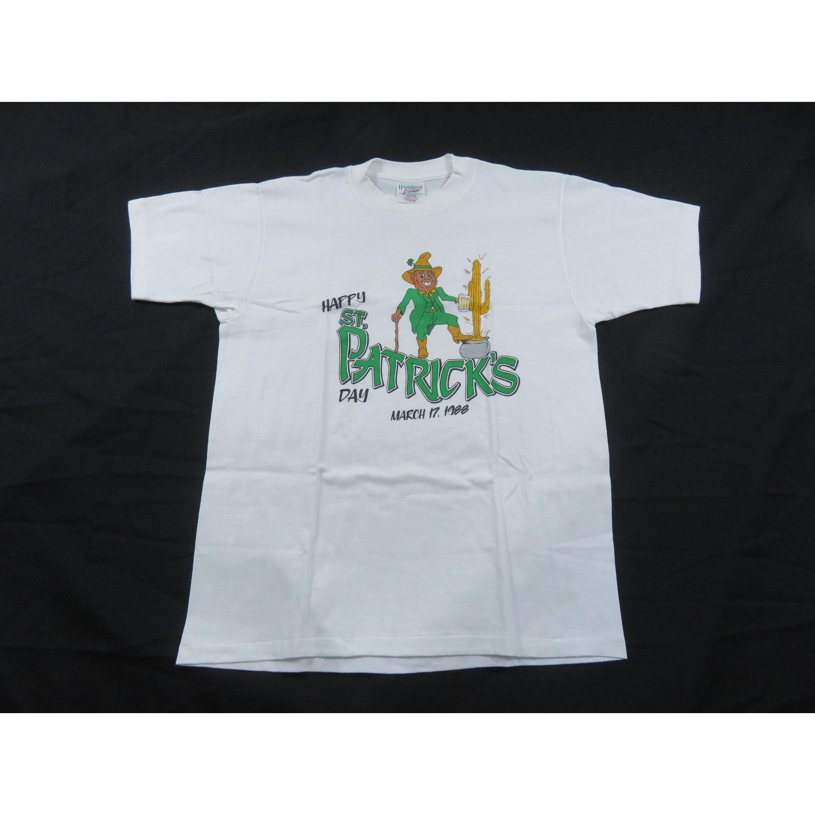 Other St Patricks Day 1988 Drinking Leprechaun Shirt Sz M-L? Size US M / EU 48-50 / 2 - 1 Thumbnail
