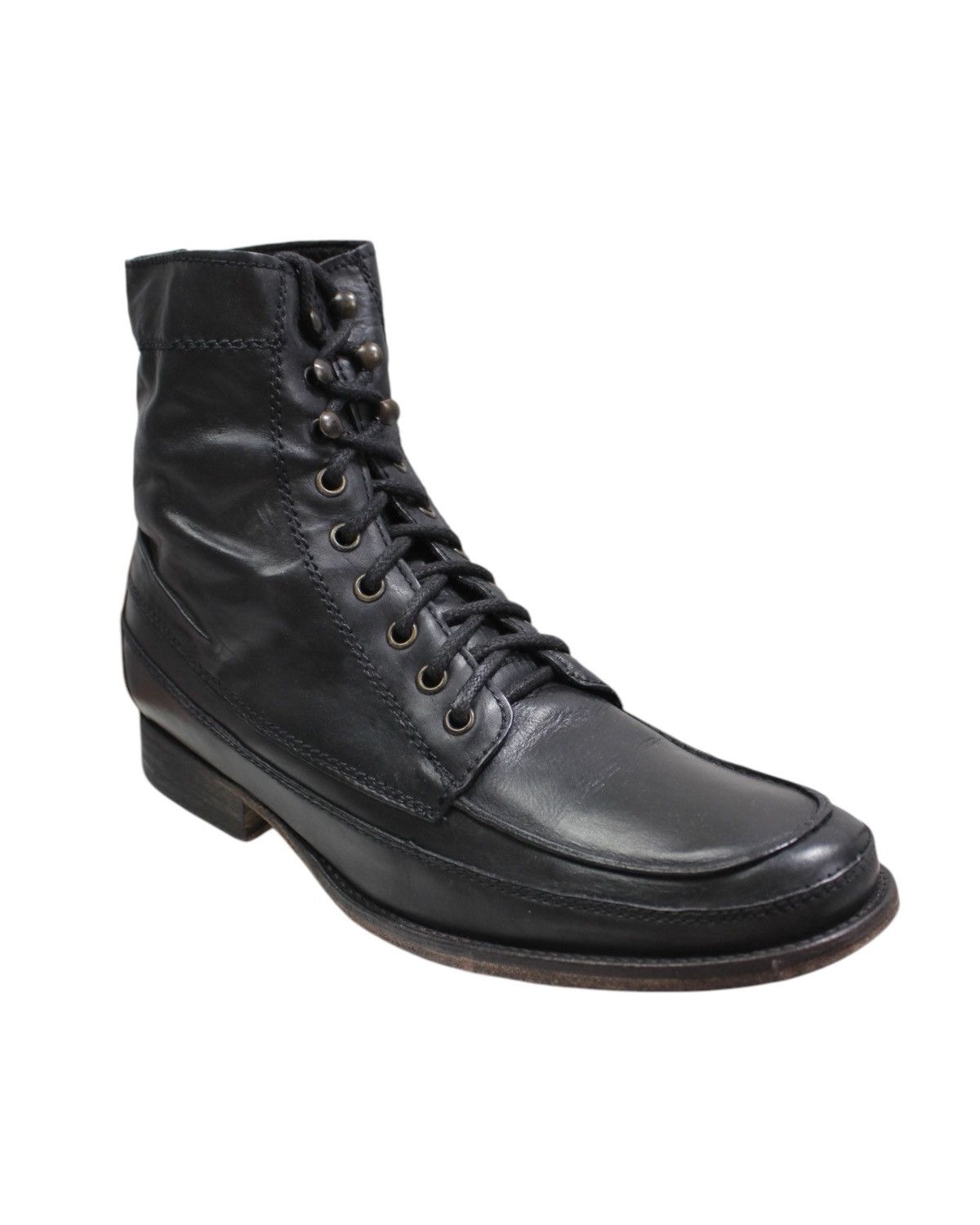 Vintage 2000S GBX ELITE LEATHER LACE UP BOOTS Size US 9 / EU 42 - 5 Thumbnail