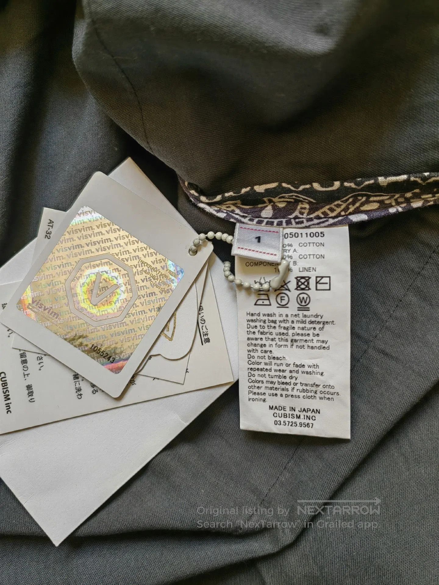 Visvim VISVIM 18AW Bandana Tunic Shirt. Size US S / EU 44-46 / 1 - 8 Thumbnail