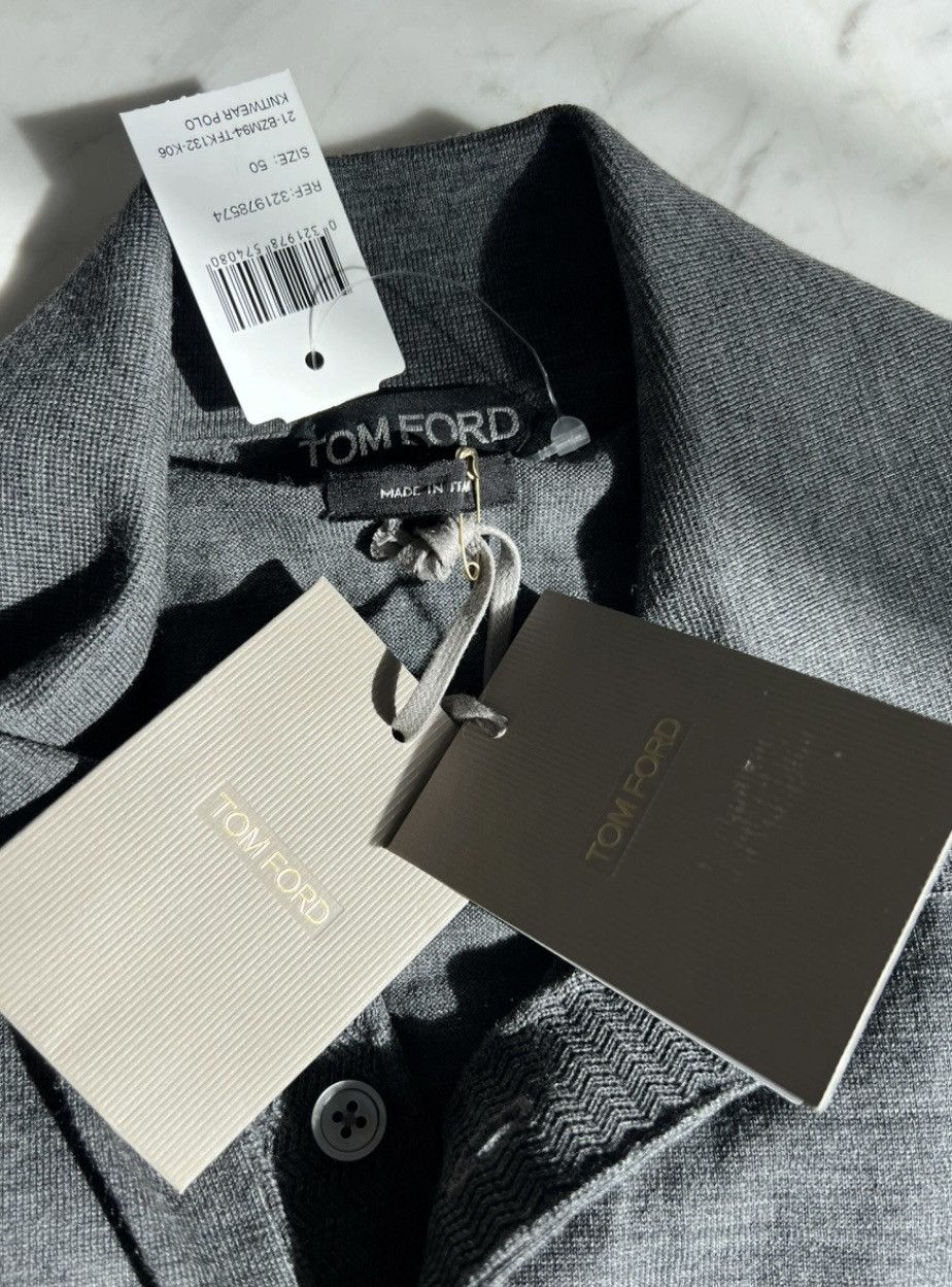 Tom Ford TOM FORD Wool knitwear & sweatshirt 50 IT GREY Size US M / EU 48-50 / 2 - 7 Thumbnail