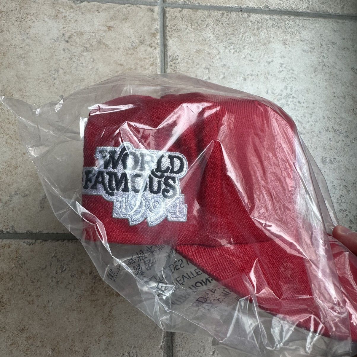 Supreme Supreme World Famous S Logo 6-Panel (SS26) Red Size ONE SIZE - 2 Thumbnail