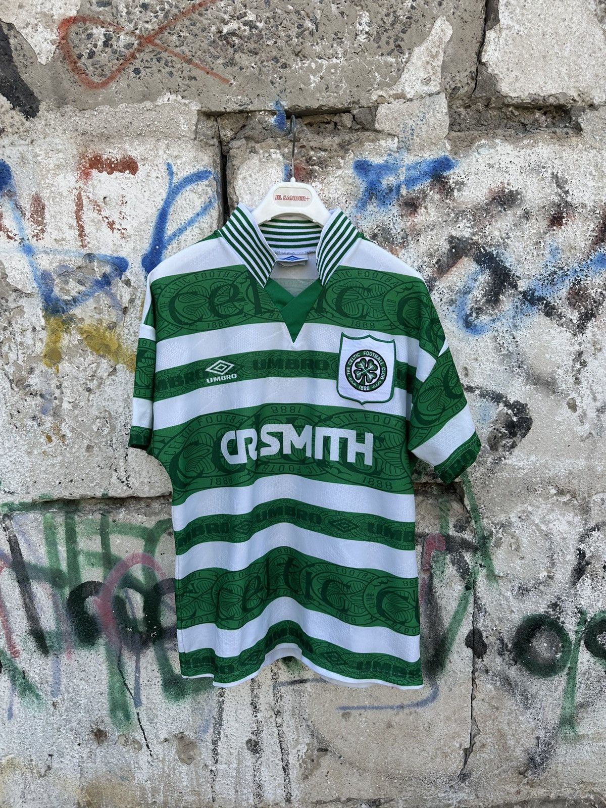 Celtic Umbro Shirt Vintage Vintage Umbro FC Celtic 1995-1997 Home