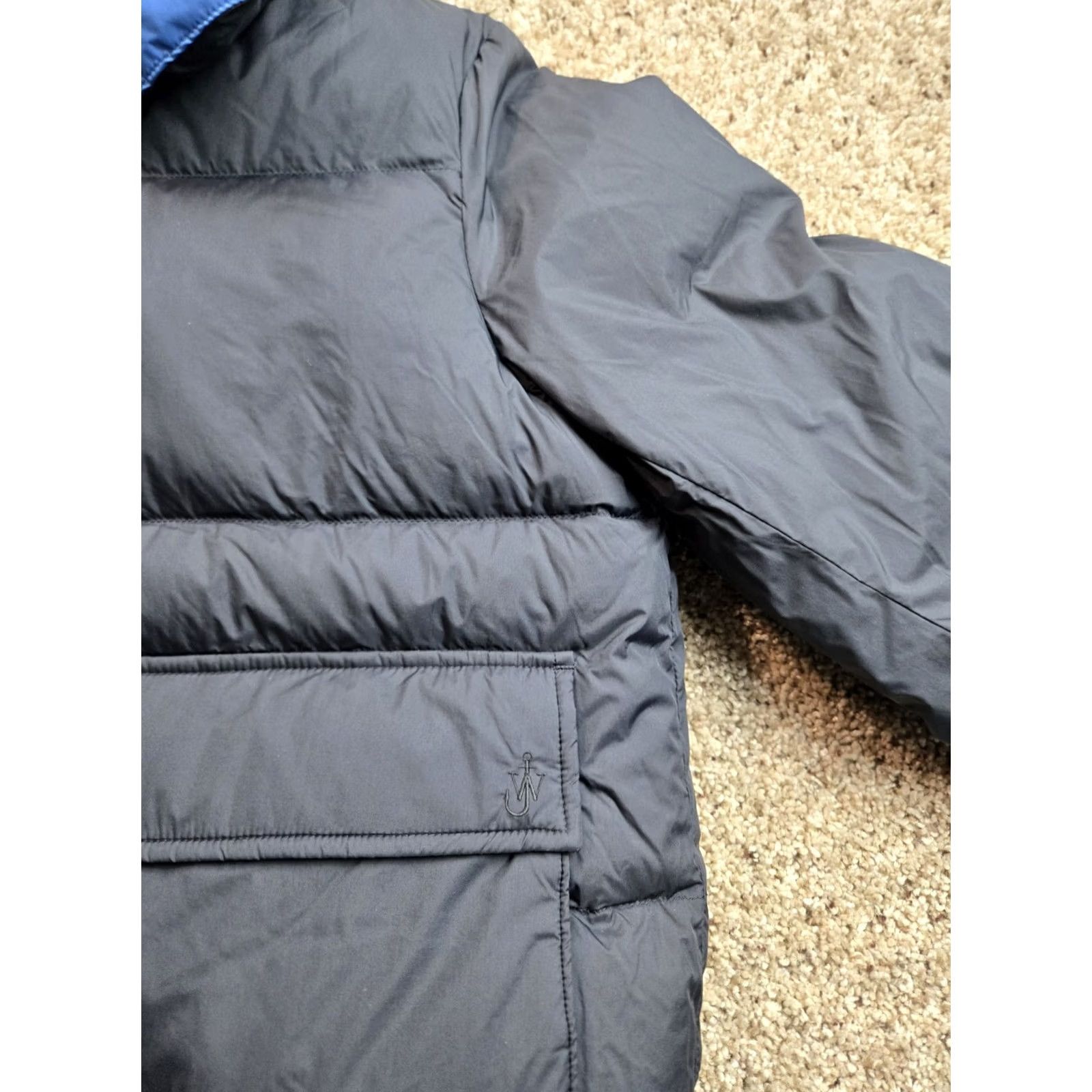 Uniqlo Uniqlo JW Anderson Puffer Jacket Womens S Blue Reversible Hooded Zip Short Casual City Winter Fall Mens Womens Girls Size S / US 4 / IT 40 - 5 Thumbnail