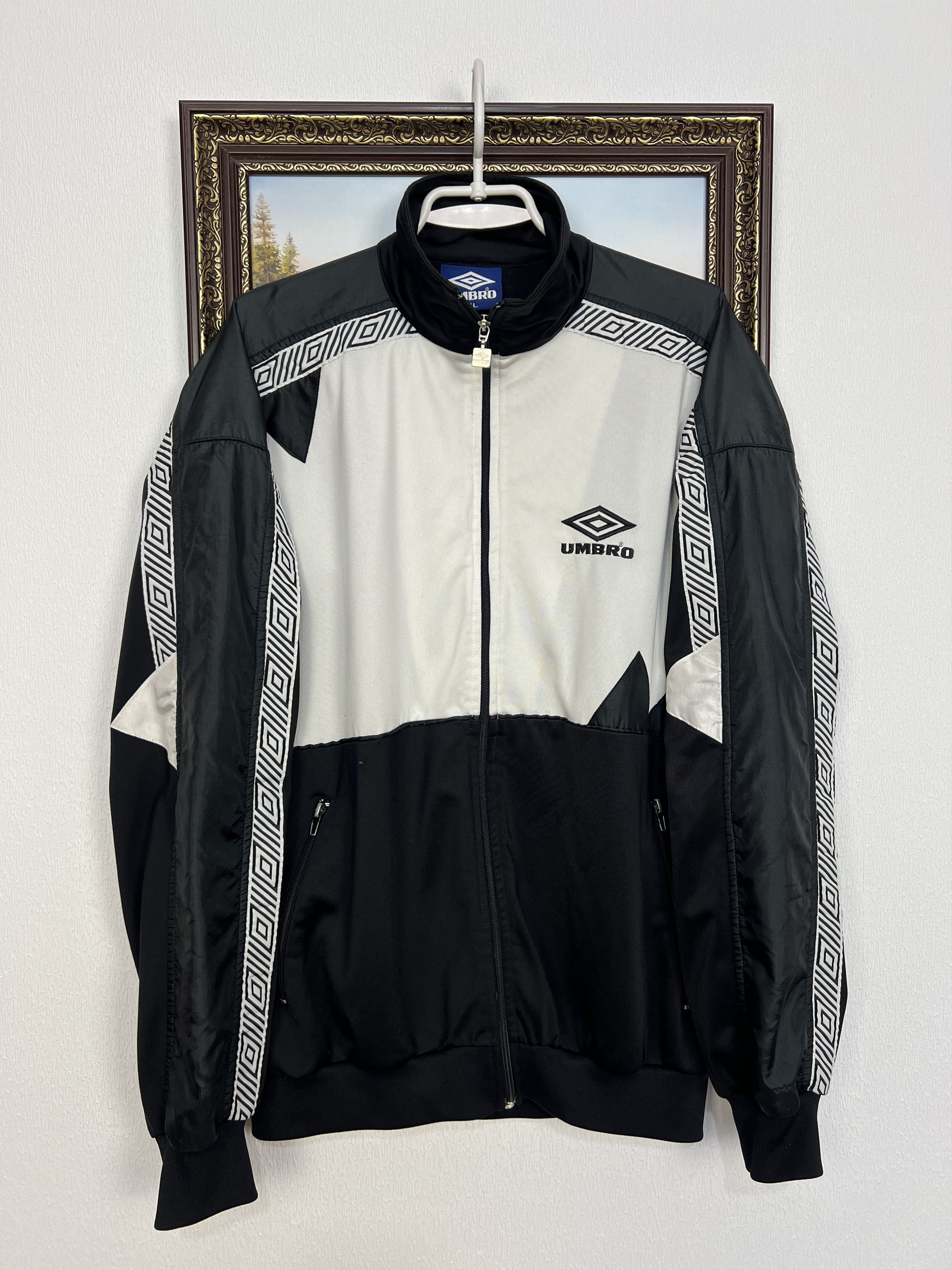 Umbro Umbro FC Inter Milan 1991 Vintage 90's Nylon Soccer Jacket