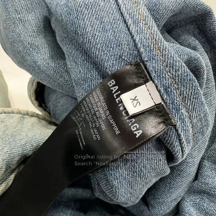 Balenciaga Balenciaga Blue Vintage Pocket Collar Jacket. Size US XS / EU 42 / 0 - 5 Thumbnail