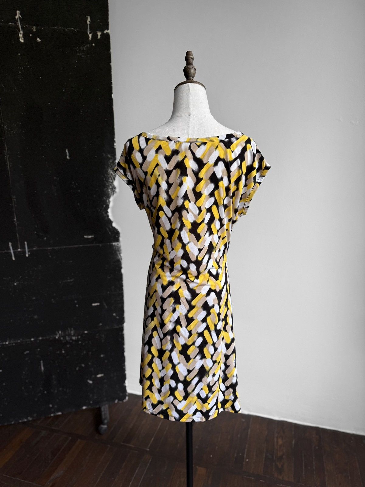 Designer × Diane von Furstenberg Diane Von Furstenberg Vintage 00s Silk Jersey Short Dress Size M / US 6-8 / IT 42-44 - 6 Thumbnail