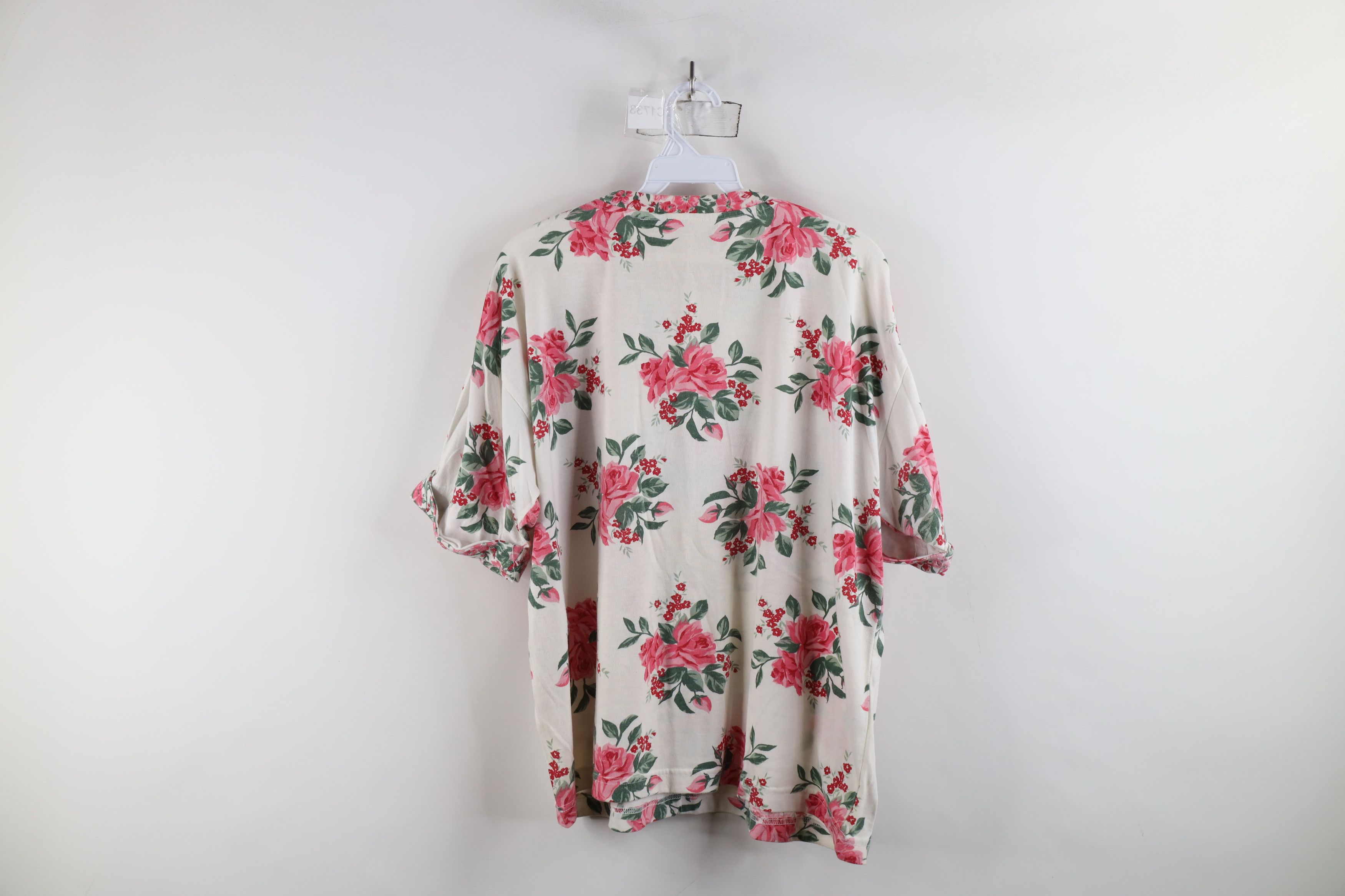 Vintage Vintage 90s Streetwear Over Print Boxy Fit Pocket T-Shirt Size L / US 10 / IT 46 - 9 Thumbnail