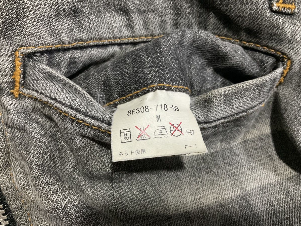 Hysteric Glamour × Japanese Brand × Le Grande Bleu (L.G.B.) 🔥Sick Y2K Nick Ashley Zipper Flared Denim Size US 30 / EU 46 - 15 Thumbnail