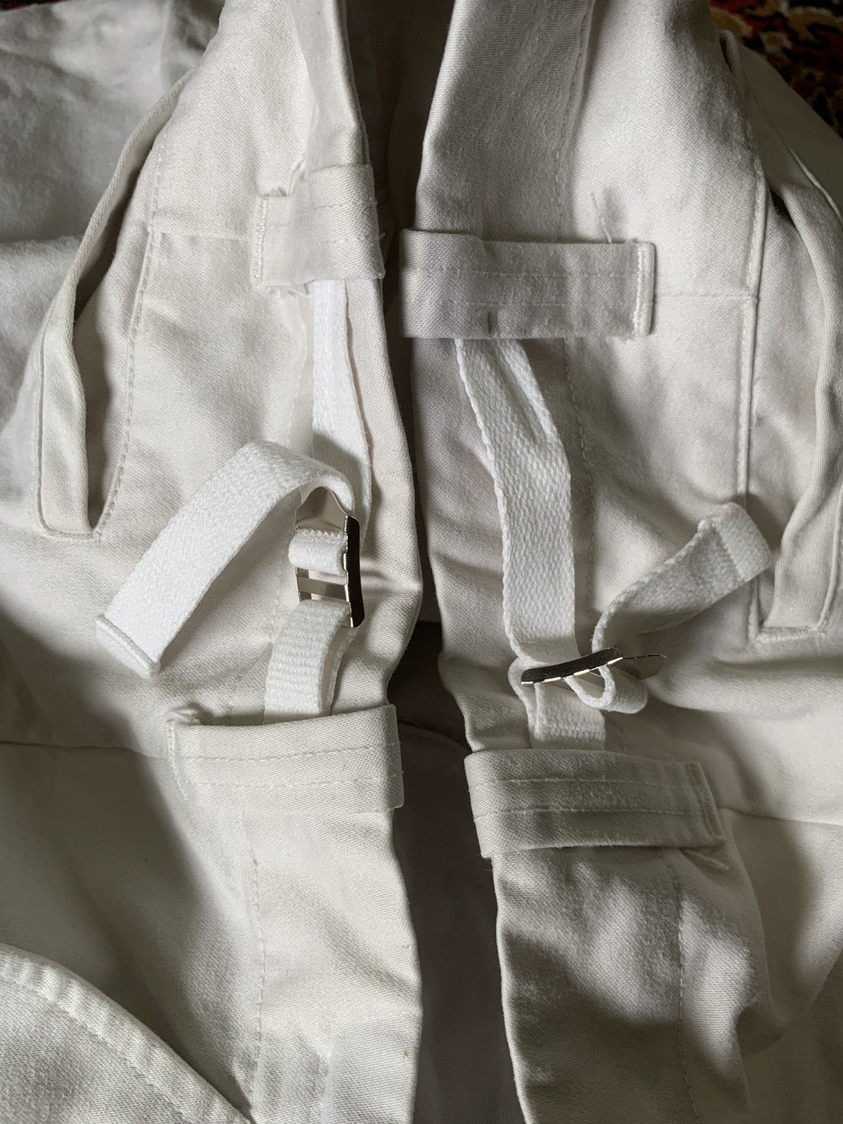 Issey Miyake × Structure STRUCTURE Leg Zipper Khaki Pants Size US 32 / EU 48 - 6 Thumbnail