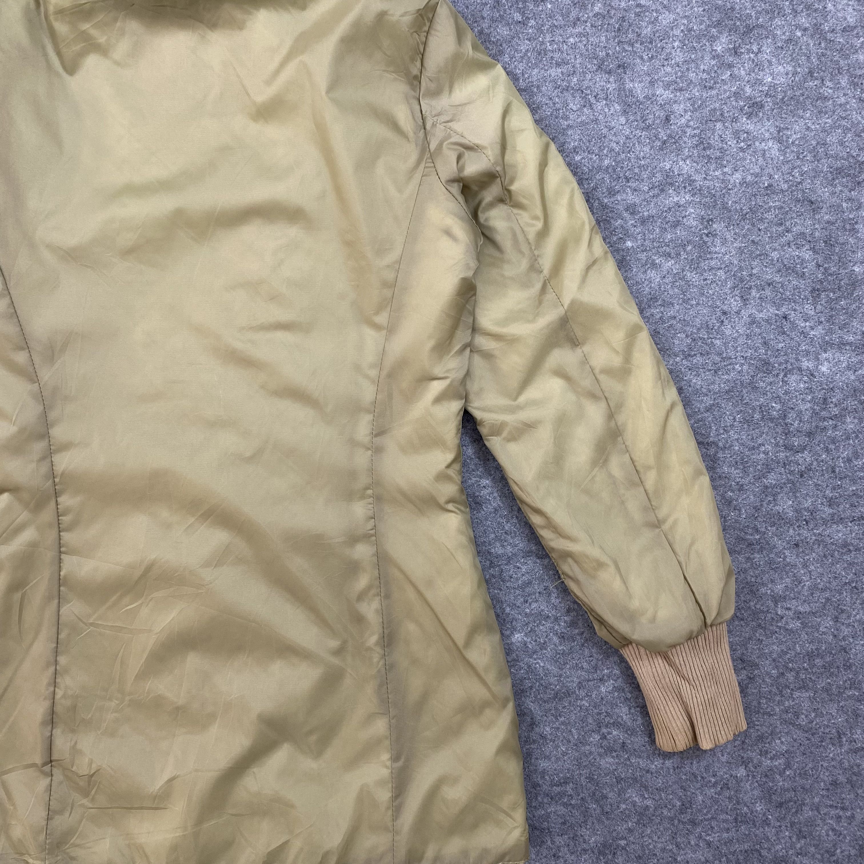 Vintage VINTAGE ESPRIT Y2K Green Faux Fur Hooded Parka Jacket-J649 Size US XS / EU 42 / 0 - 11 Thumbnail