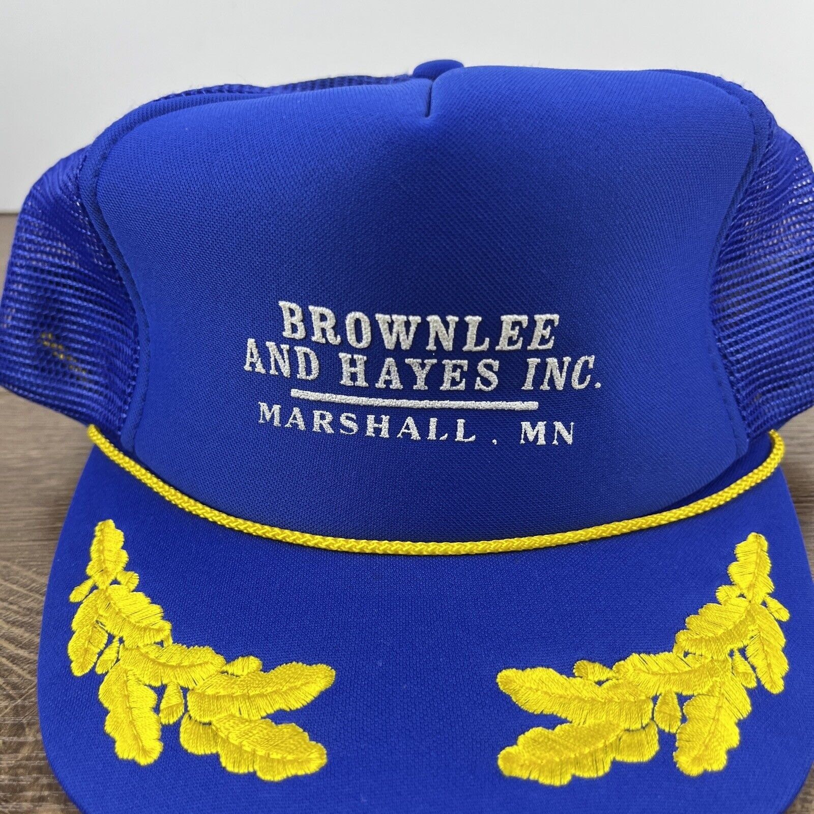 Other Brownlee and Hayes Inc Hat Blue Adjustable Hat Snapback Adul Size ONE SIZE - 6 Thumbnail