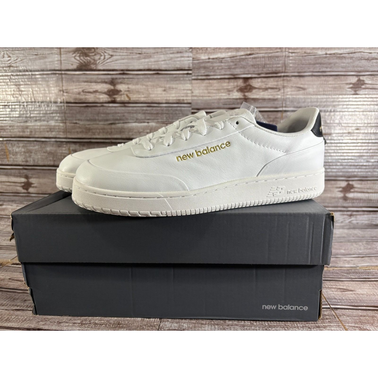 New Balance New Balance Ct Alley Lace Up Sneakers Size 10 D color white Size US 10 / EU 43 - 1 Thumbnail