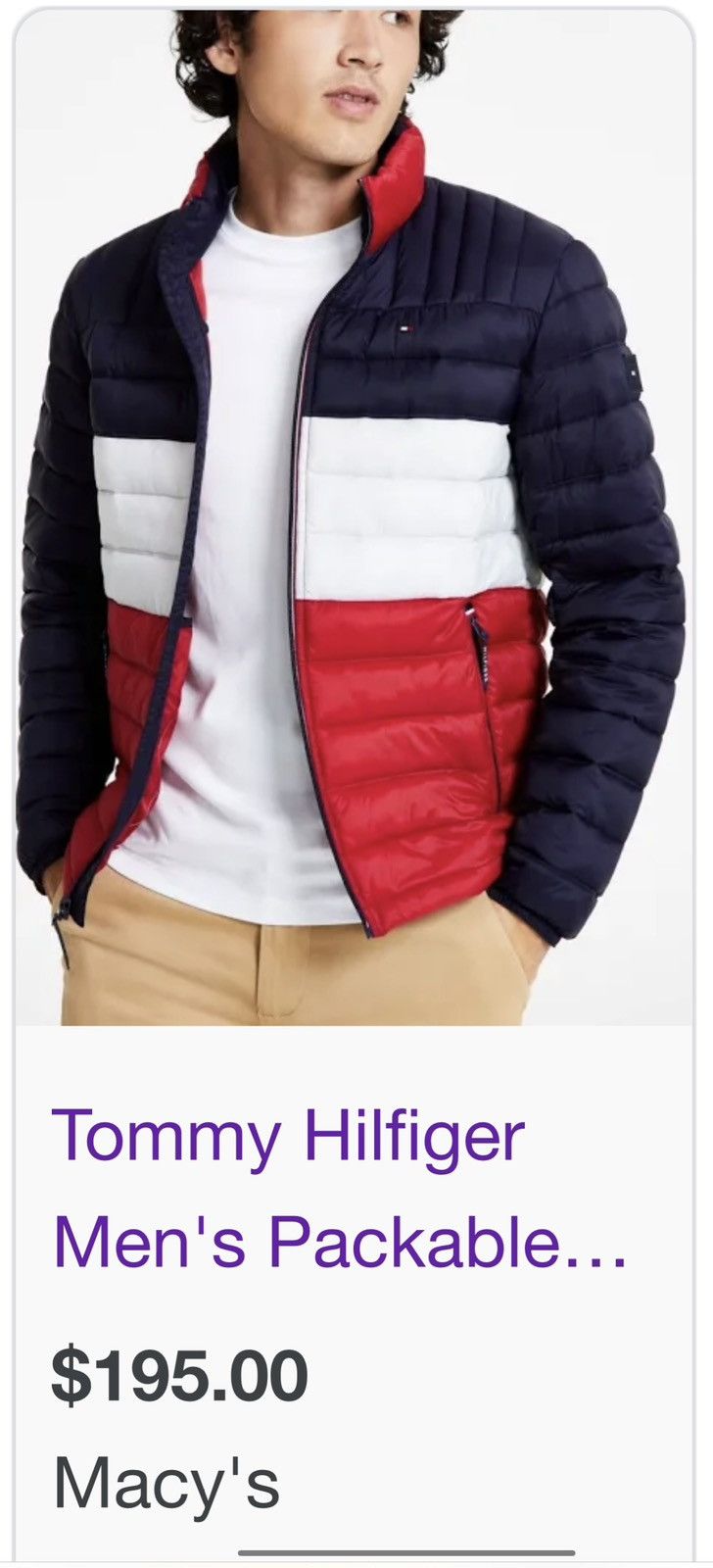 Tommy Hilfiger Tommy Hilfiger packable quilted puffer jacket Size US M / EU 48-50 / 2 - 2 Thumbnail
