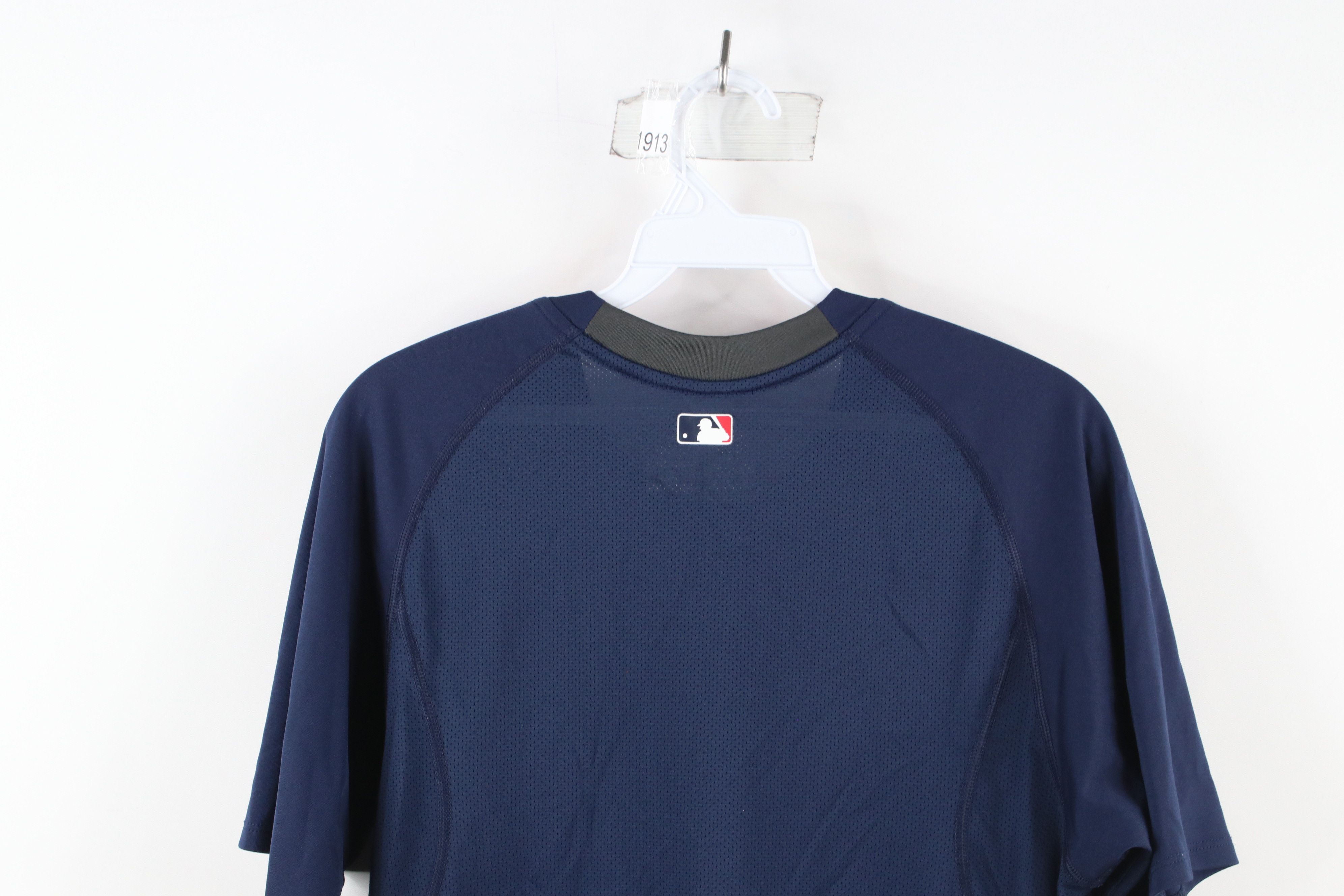 Nike Nike Pro Combat Compression Atlanta Braves Baseball T-Shirt Size US M / EU 48-50 / 2 - 11 Thumbnail