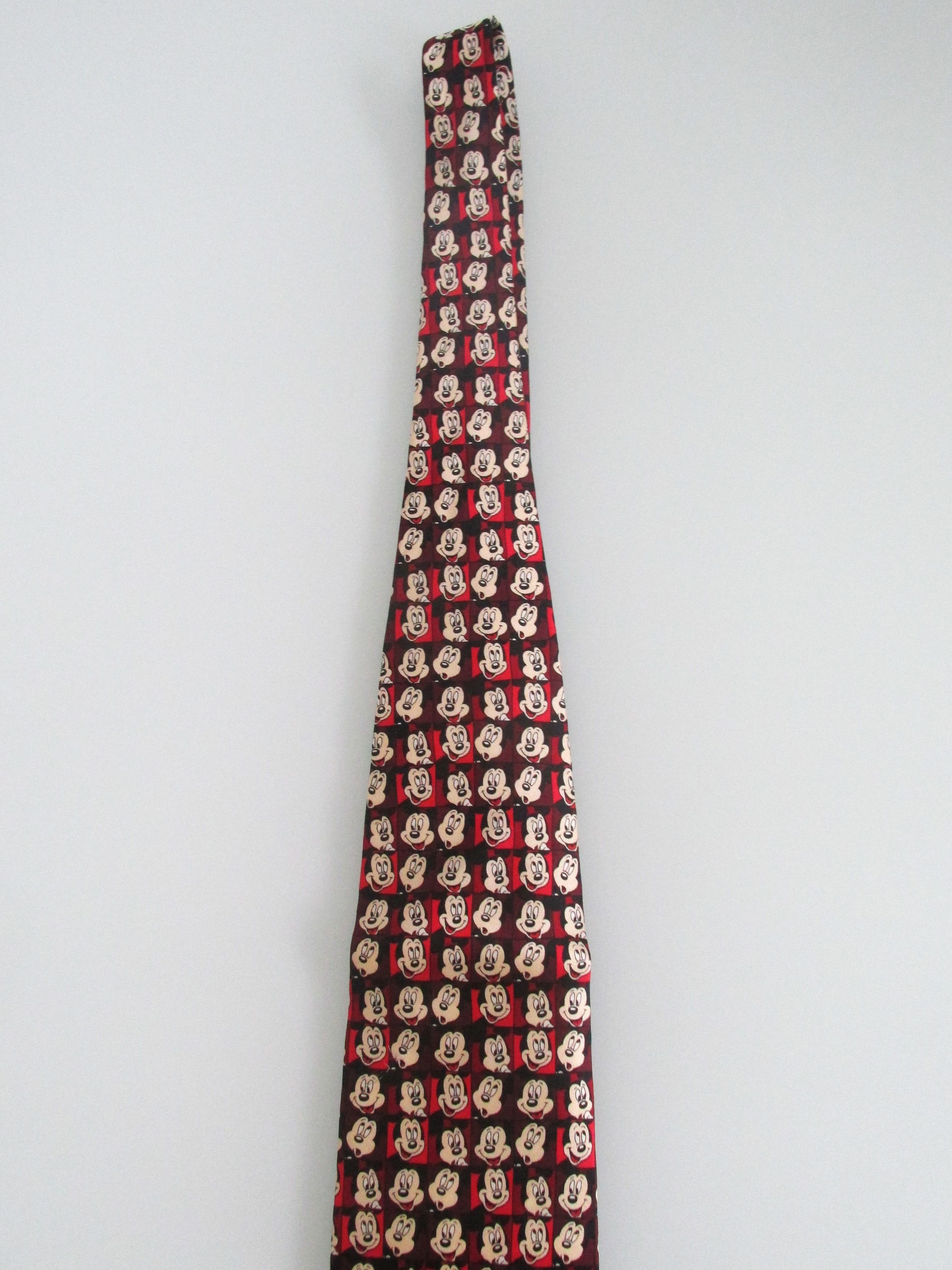 Disney Mickey Mouse/Disney Men's Silk Tie Size ONE SIZE - 3 Thumbnail