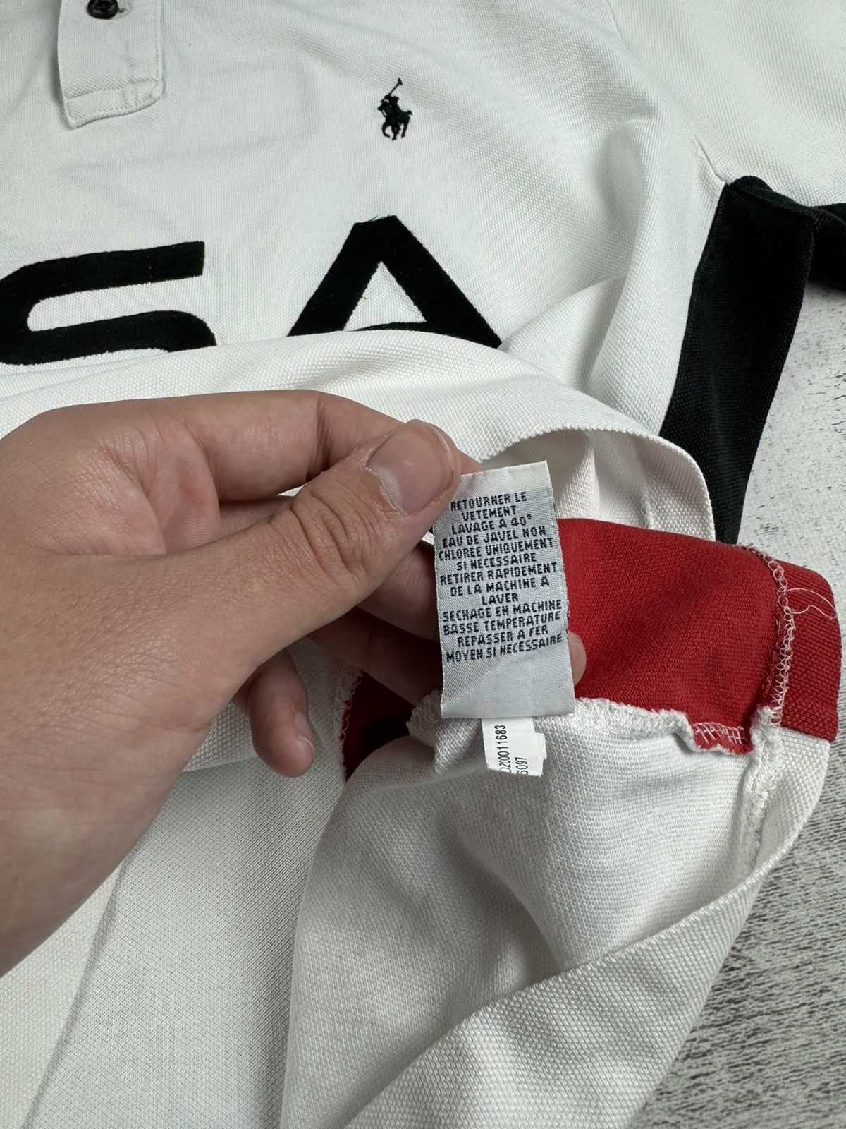 Polo Ralph Lauren Polo Ralph Lauren USA Hip Hop Rap Big Pony Y2K T Shirt Tee Size US XL / EU 56 / 4 - 15 Thumbnail