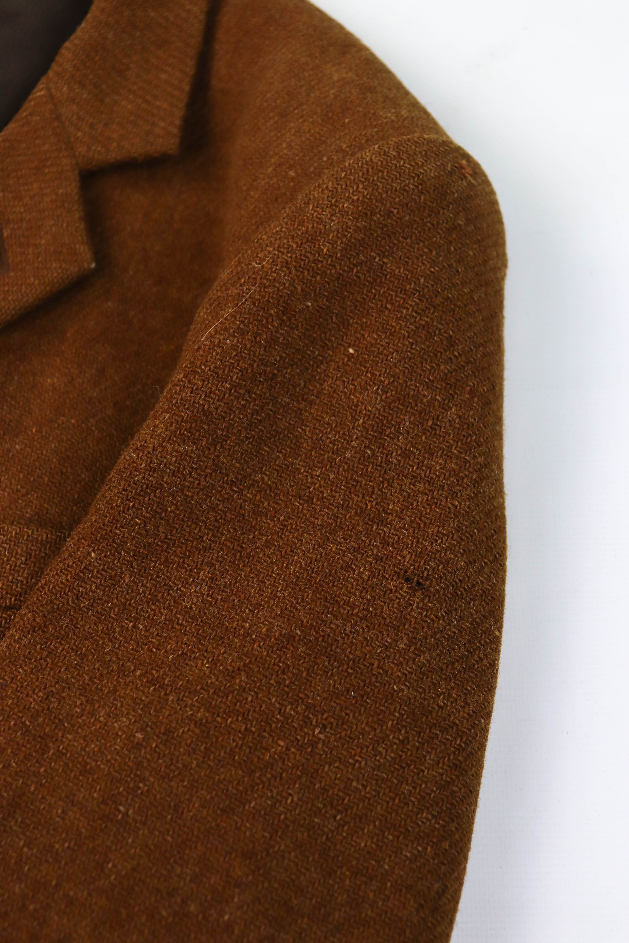 Hackett HACKETT England Made Leather Patches Distressed Tweed Blazer Size US M / EU 48-50 / 2 - 22 Thumbnail