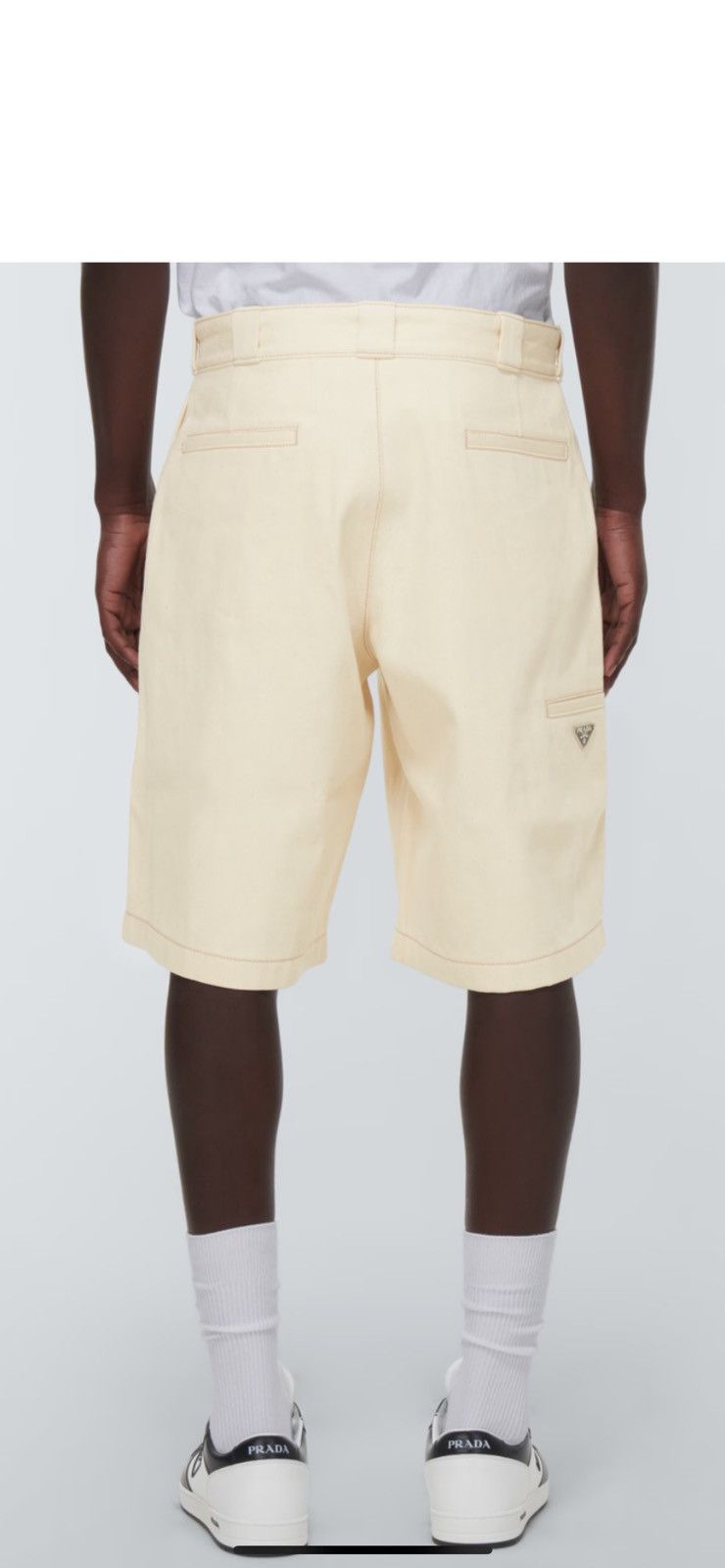 Prada Prada raf simons triangle shorts. 50/34. $1490 Size US 34 / EU 50 - 2 Thumbnail