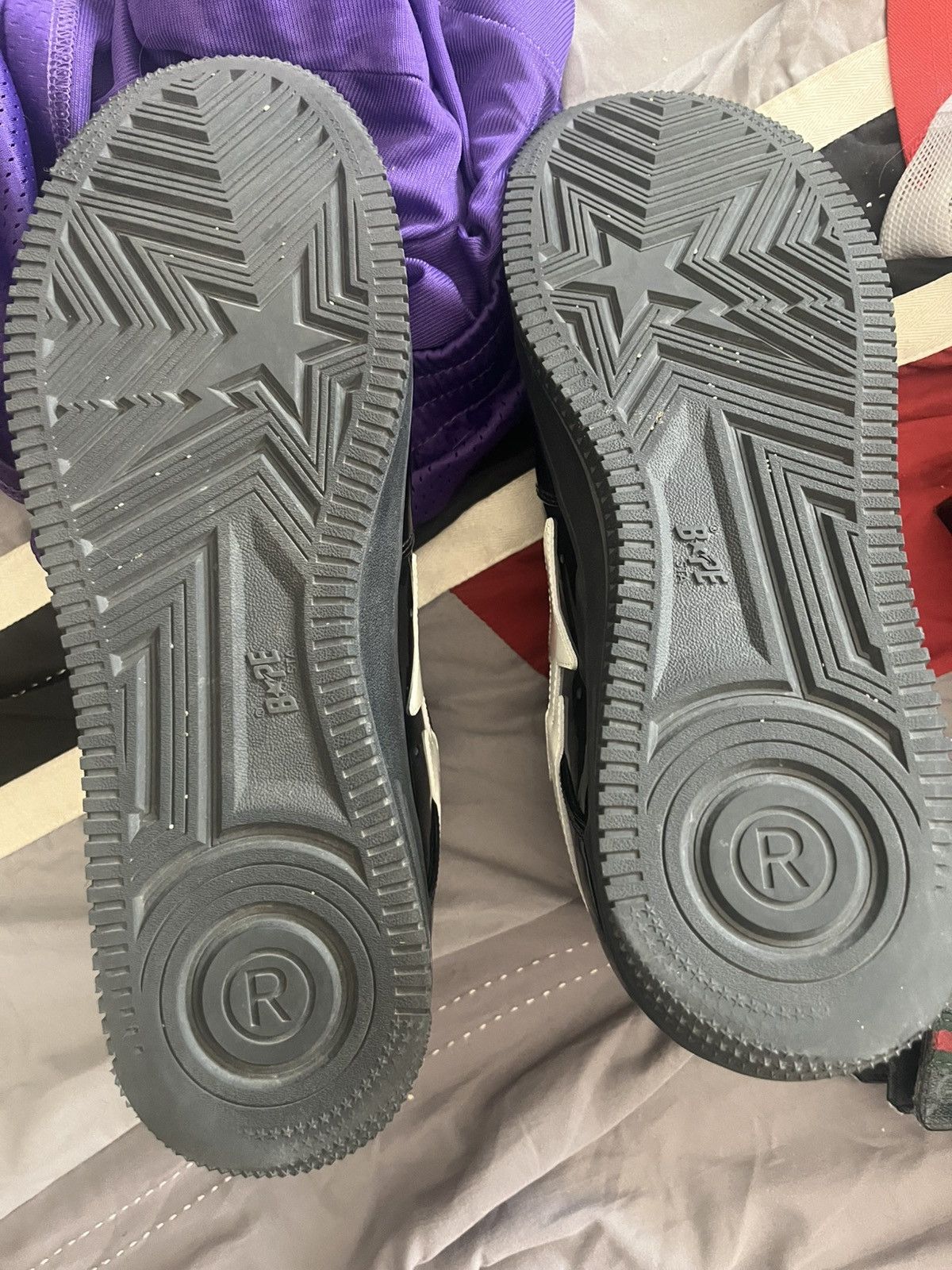 Bape PATENT BLACK #2 Size US 12 / EU 45 - 16 Thumbnail