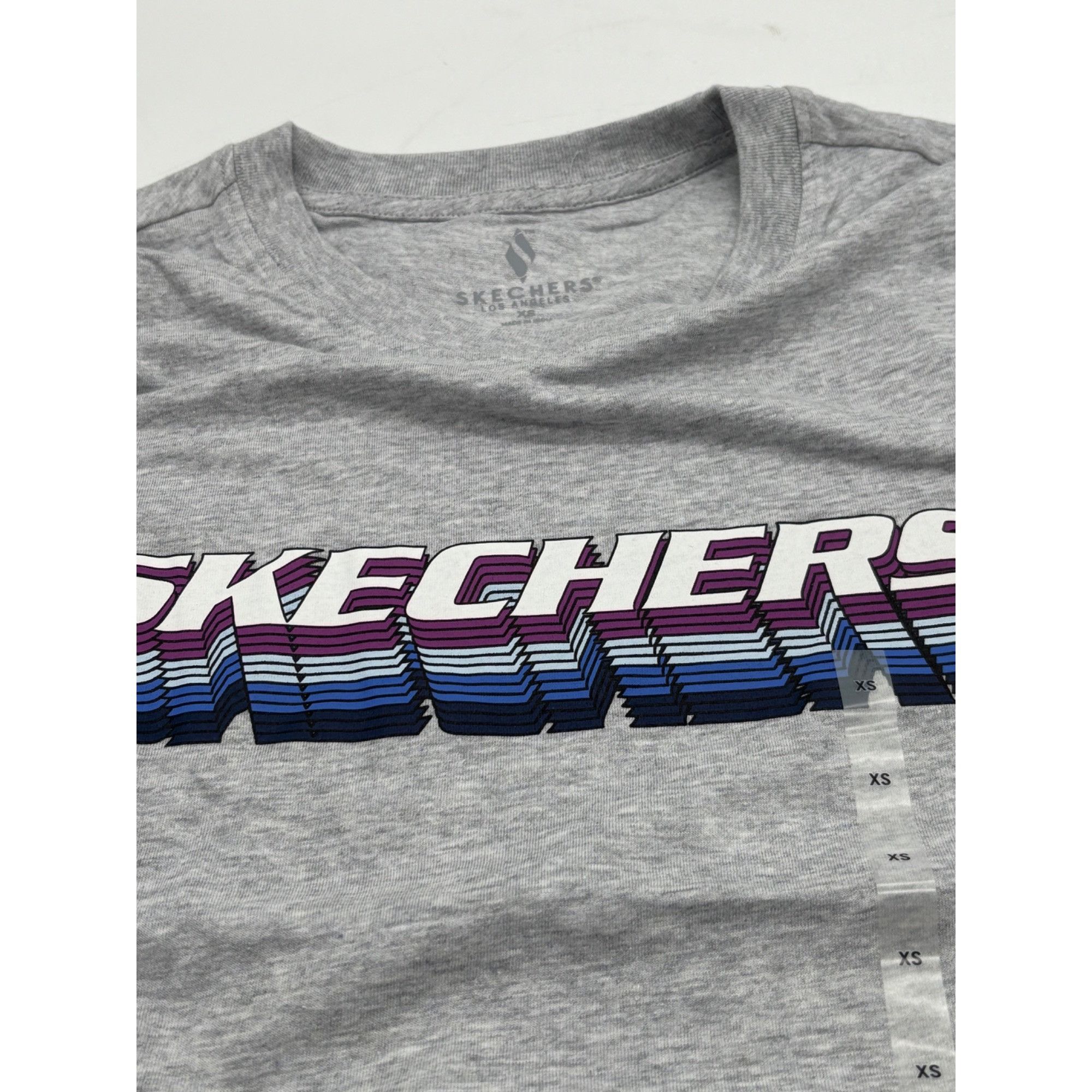 SKECHERS Skechers Women's GOlounge Stacked Long Sleeve Tee, Light Gra Size XS / US 0-2 / IT 36-38 - 10 Thumbnail