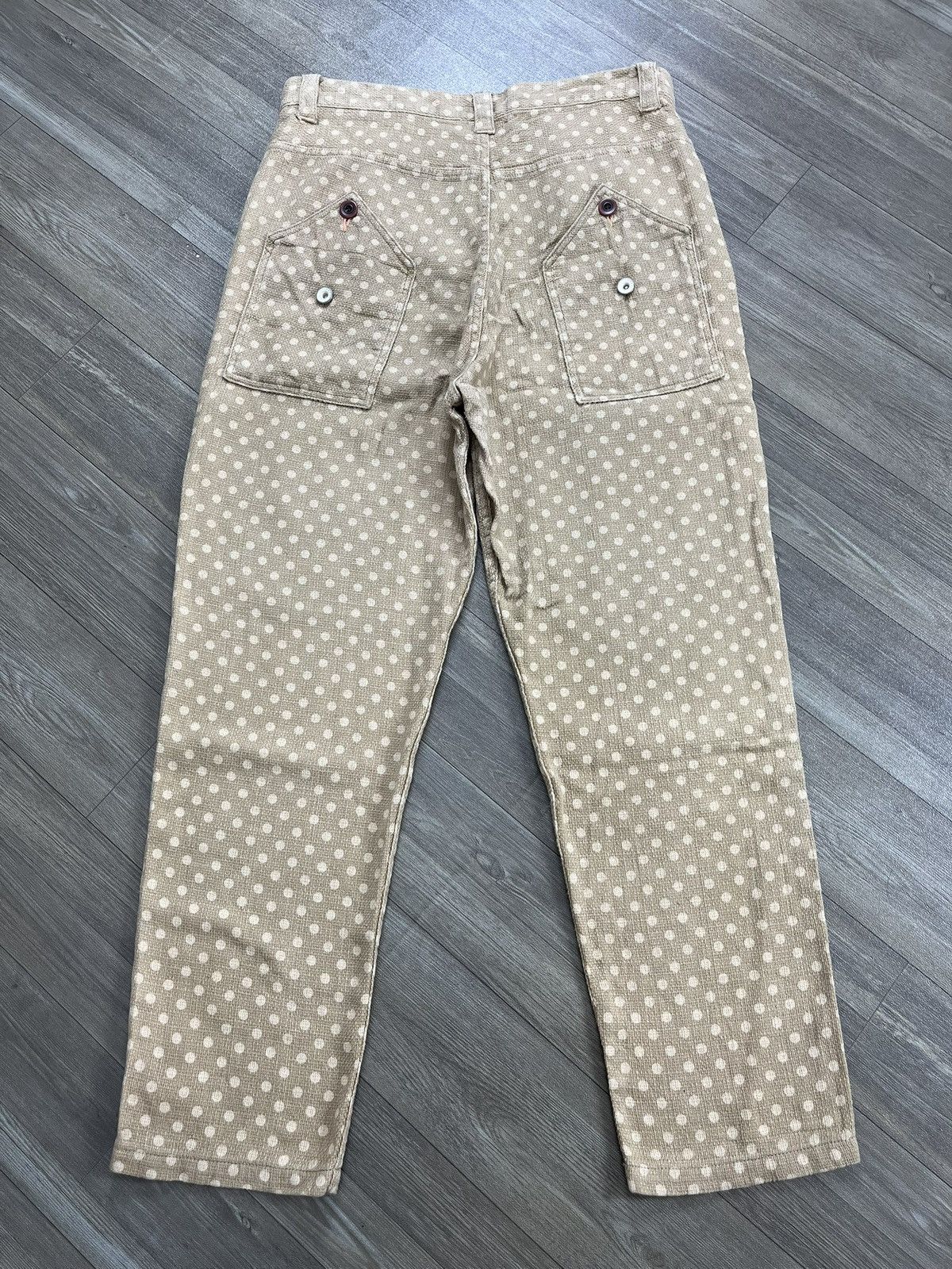 Issey Miyake Vintage Frapbois Issey Miyake Polkadot Pants Designer Size US 28 / EU 44 - 18 Thumbnail
