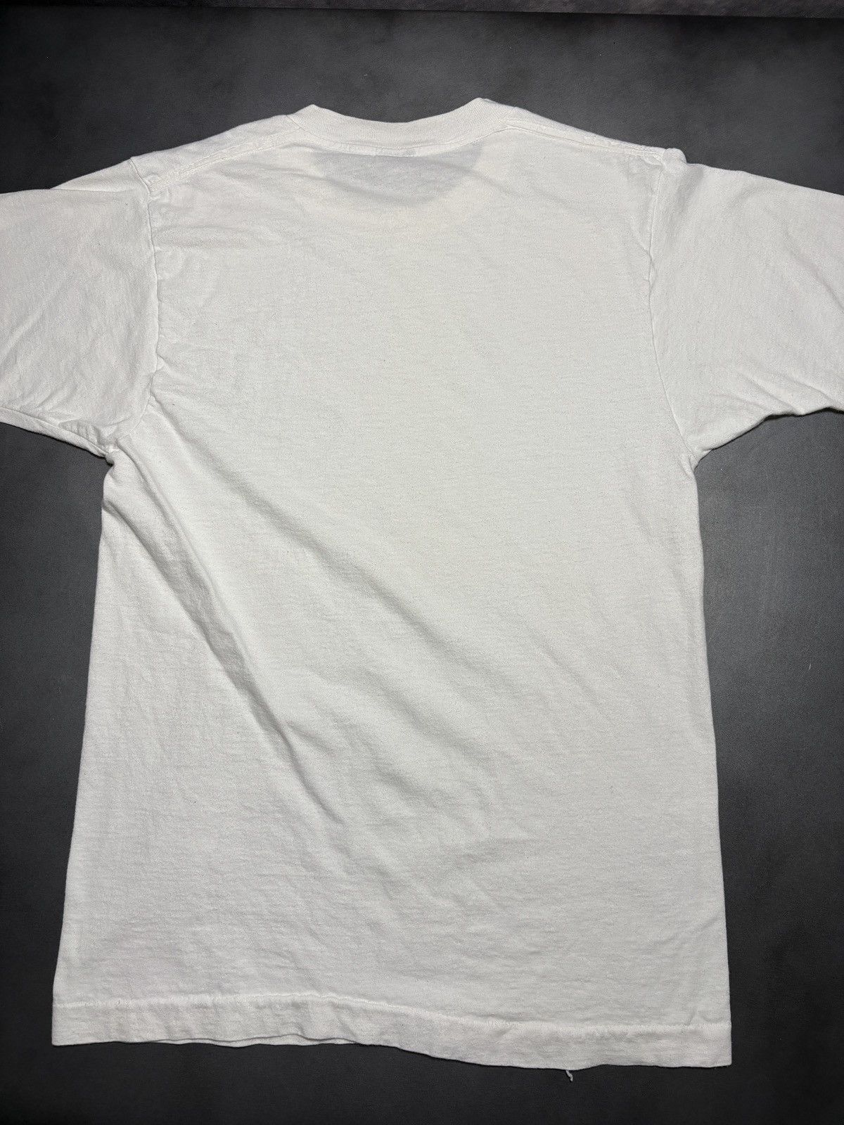 Vintage Vintage Blank Tee 1980s BVD White T-Shirt Made in USA 80s Size US S / EU 44-46 / 1 - 6 Thumbnail