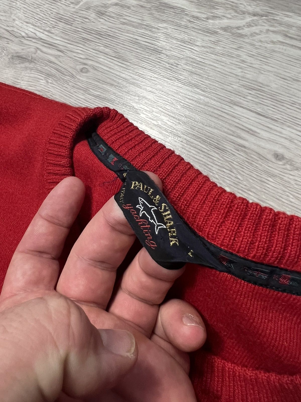 Paul & Shark Vintage Paul & Shark Yachting Wool Crewneck Knitted Sweater Size US L / EU 52-54 / 3 - 10 Thumbnail