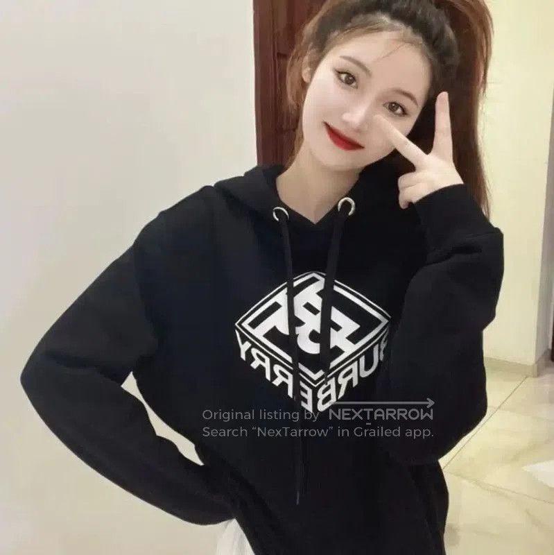 Burberry Burberry Black Cotton Women's Hoodie. Size S / US 4 / IT 40 - 9 Thumbnail