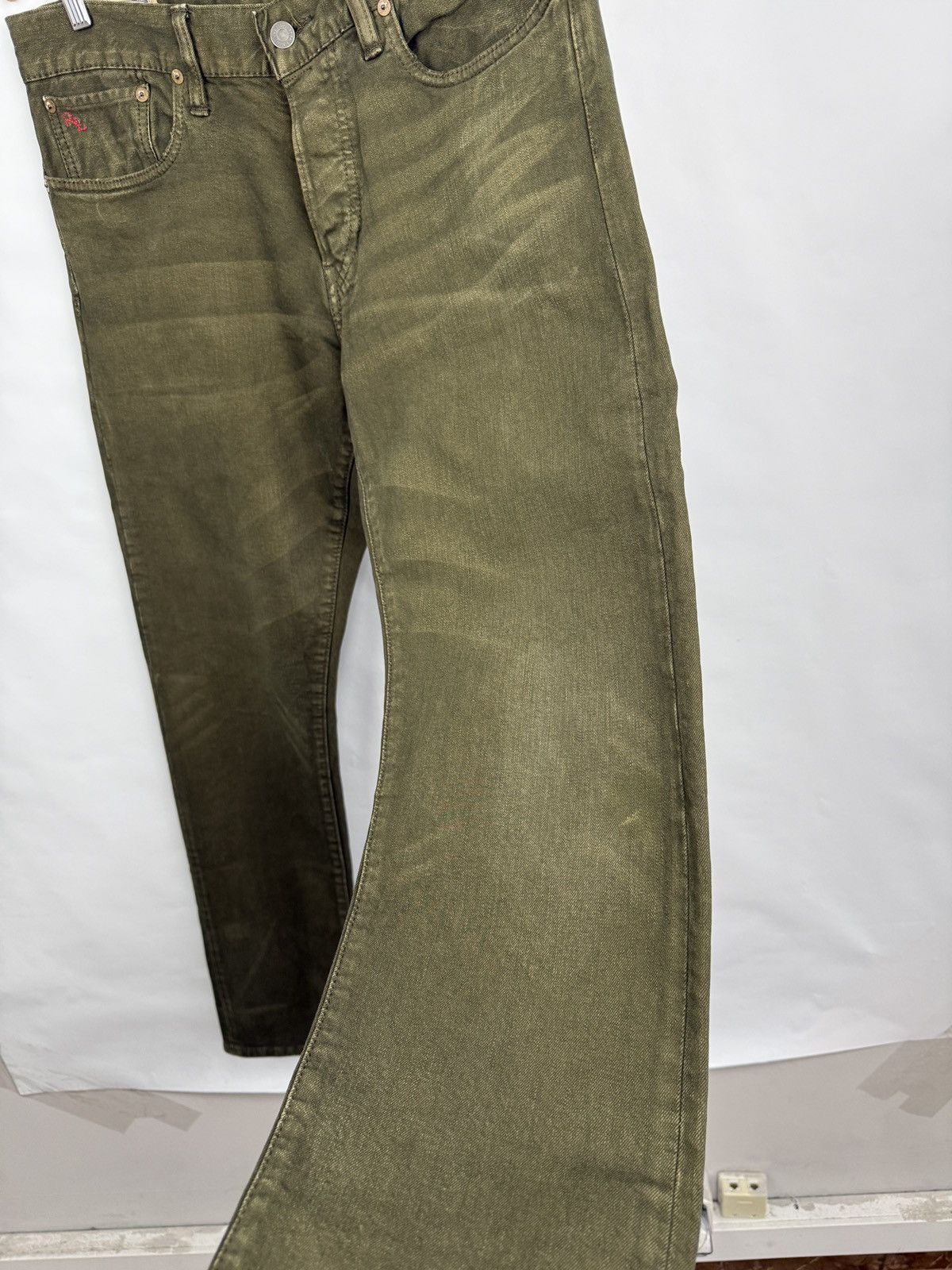 Denim & Supply Ralph Lauren 🇺🇸 Vintage Ralph Lauren Sullivan Slim Jeans Olive USA Style Size US 34 / EU 50 - 16 Thumbnail