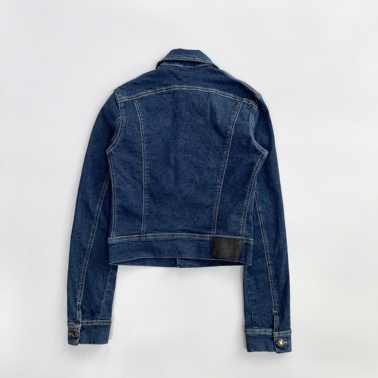 plein sud 2000s Plein Sud cropped denim jacket Size XS / US 0-2 / IT 36-38 - 4 Thumbnail