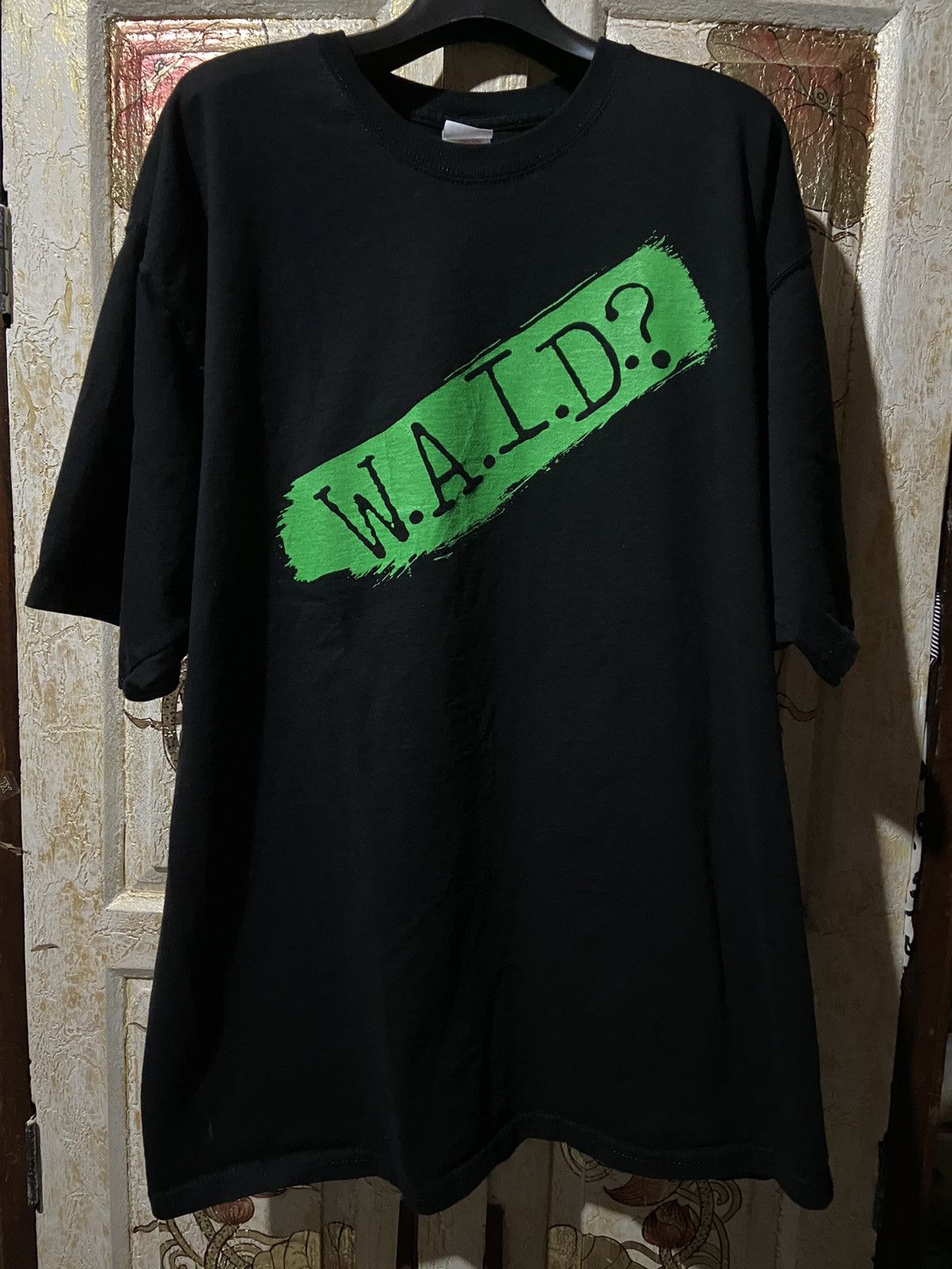 DC Comics × Marvel Comics × Vintage Vintage 90s W.A.I.D.? Acts Comics black t shirt size xl Size US XL / EU 56 / 4 - 2 Thumbnail