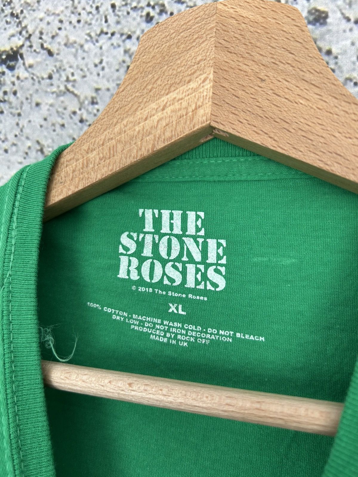 Band Tees The Stone Roses Rock Band Tee Graphic Green Punk Skate Size US XL / EU 56 / 4 - 4 Thumbnail