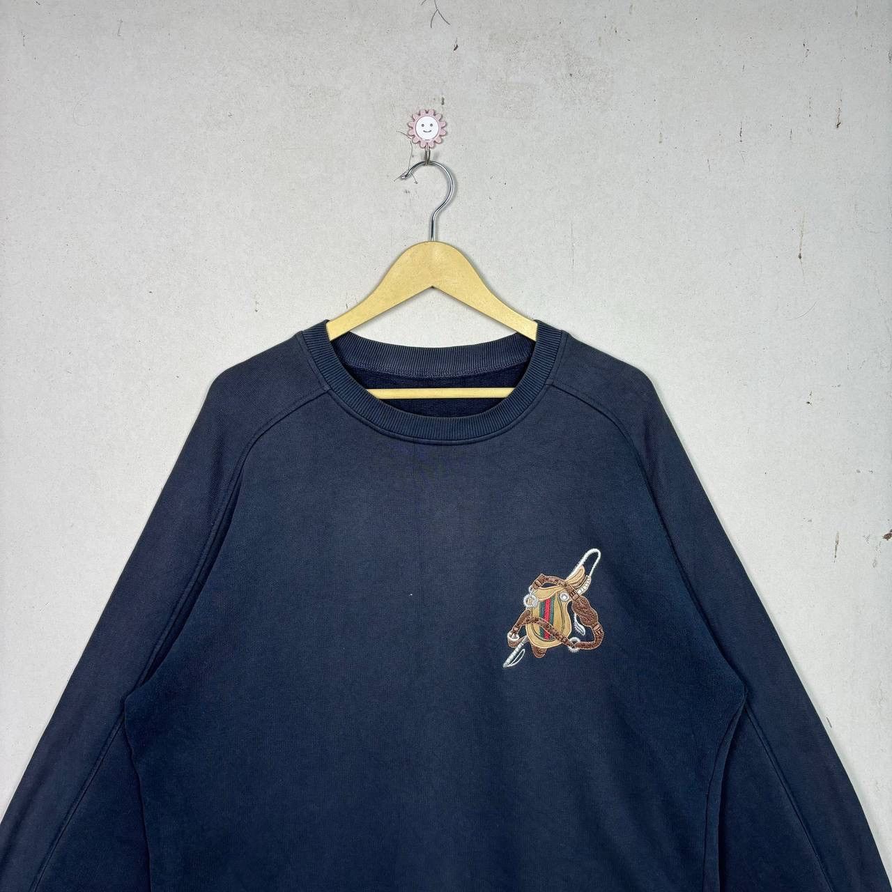 Vintage Vintage Designer Sweatshirt Inspired by GUCCI Crewneck Size US L / EU 52-54 / 3 - 3 Thumbnail