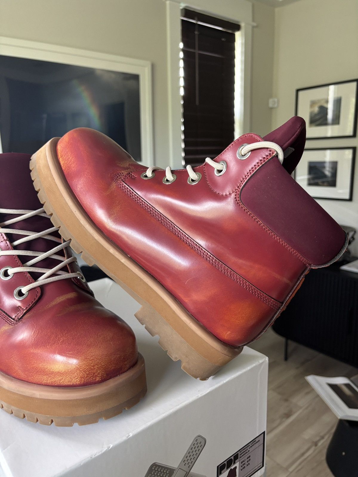 PDF PDF STRADA LOW SPRAY LEATHER BOOTS BAROLO Size US 12 / EU 45 - 3 Thumbnail