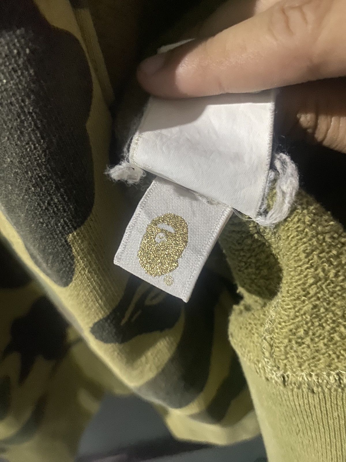 Bape Bape shark green camo Size US XL / EU 56 / 4 - 10 Thumbnail