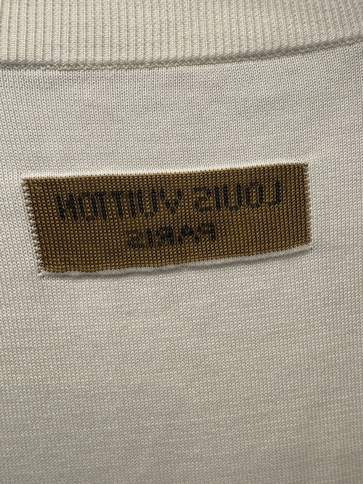 Louis Vuitton WHITE LV FIRE/BASEBALL CREWNECK Size US XXL / EU 58 / 5 - 5 Thumbnail