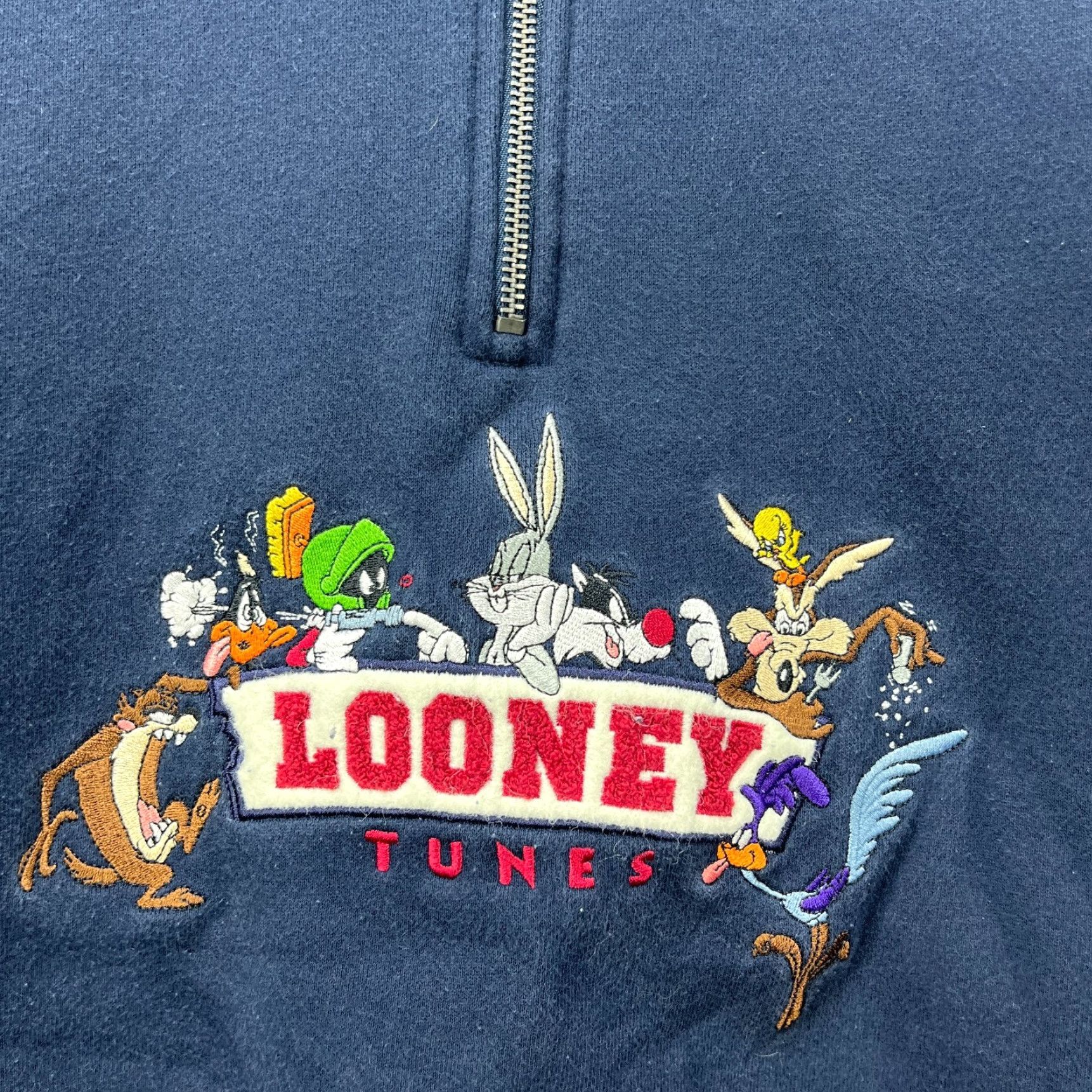 Vintage VINTAGE 90s Looney Tunes Bugs Bunny Sweatshirt Shirt Mens S Black Pullover Long Sleeve Vintage 90s Theme 90s Bugs Bunny Sweatshirt Mens S Black Size US S / EU 44-46 / 1 - 4 Thumbnail