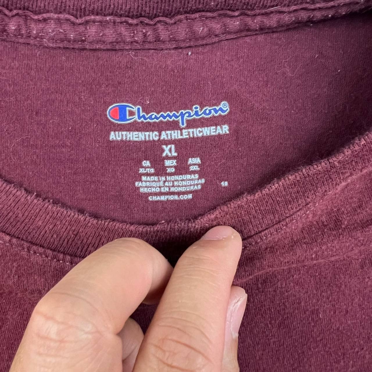 Champion Champion Shirt Mens Extra Large Short Sleeve Crew Neck XL Size US XL / EU 56 / 4 - 4 Thumbnail