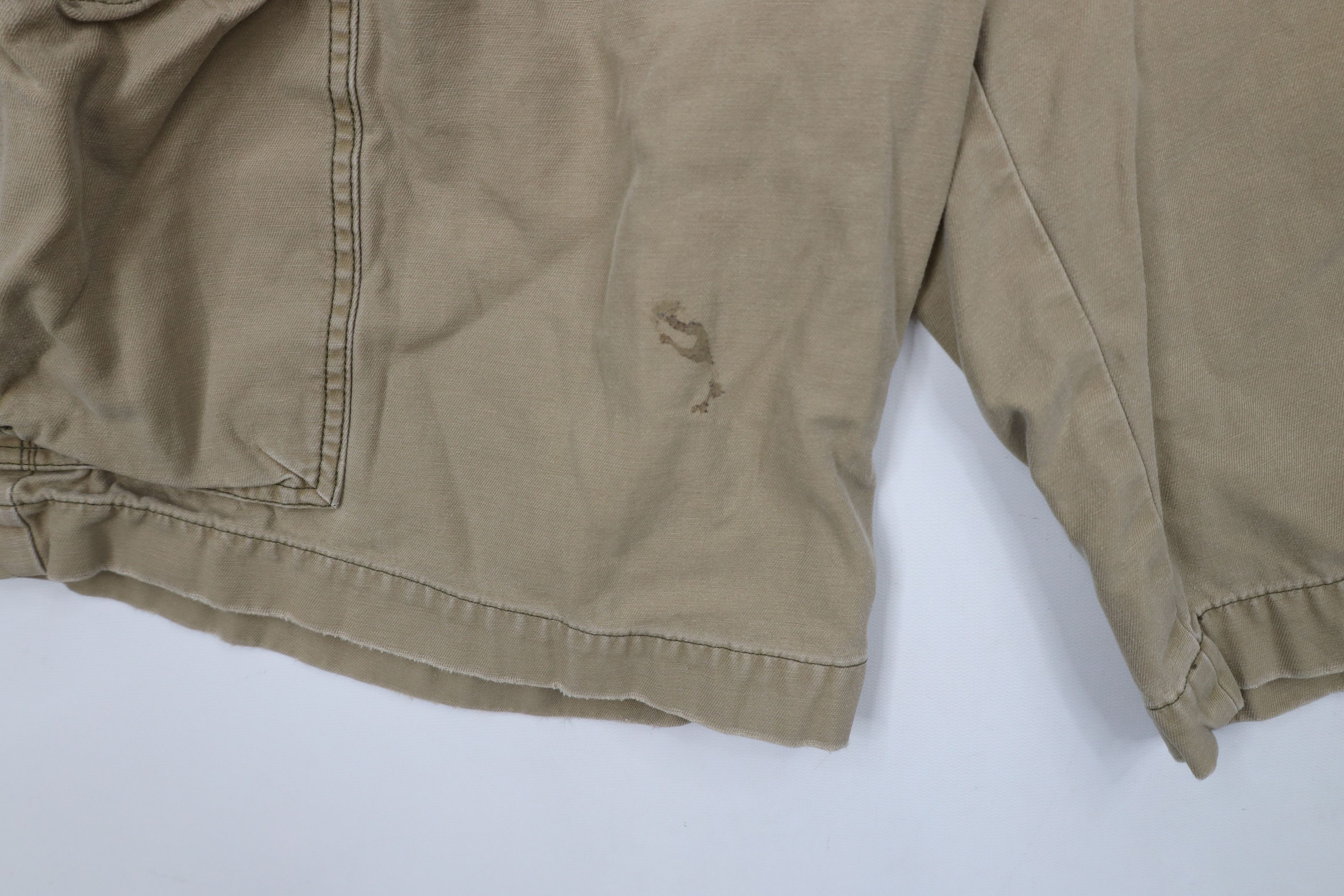 American Eagle Outfitters × Vintage Vintage 90s Y2K American Eagle Outfitters Heavy Cargo Shorts Size US 32 / EU 48 - 5 Thumbnail