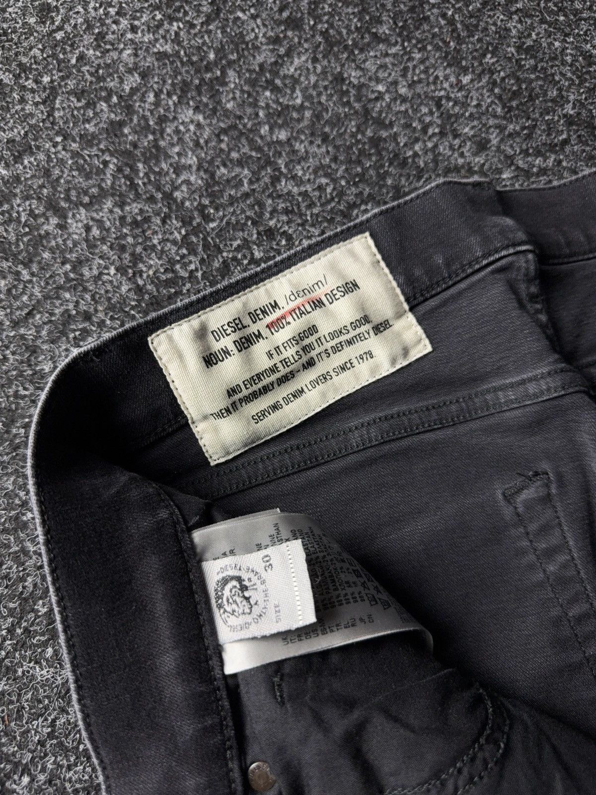 Diesel Luxury Diesel Distressed D-STRUKT Slim Denim pants jeans Size US 30 / EU 46 - 9 Thumbnail