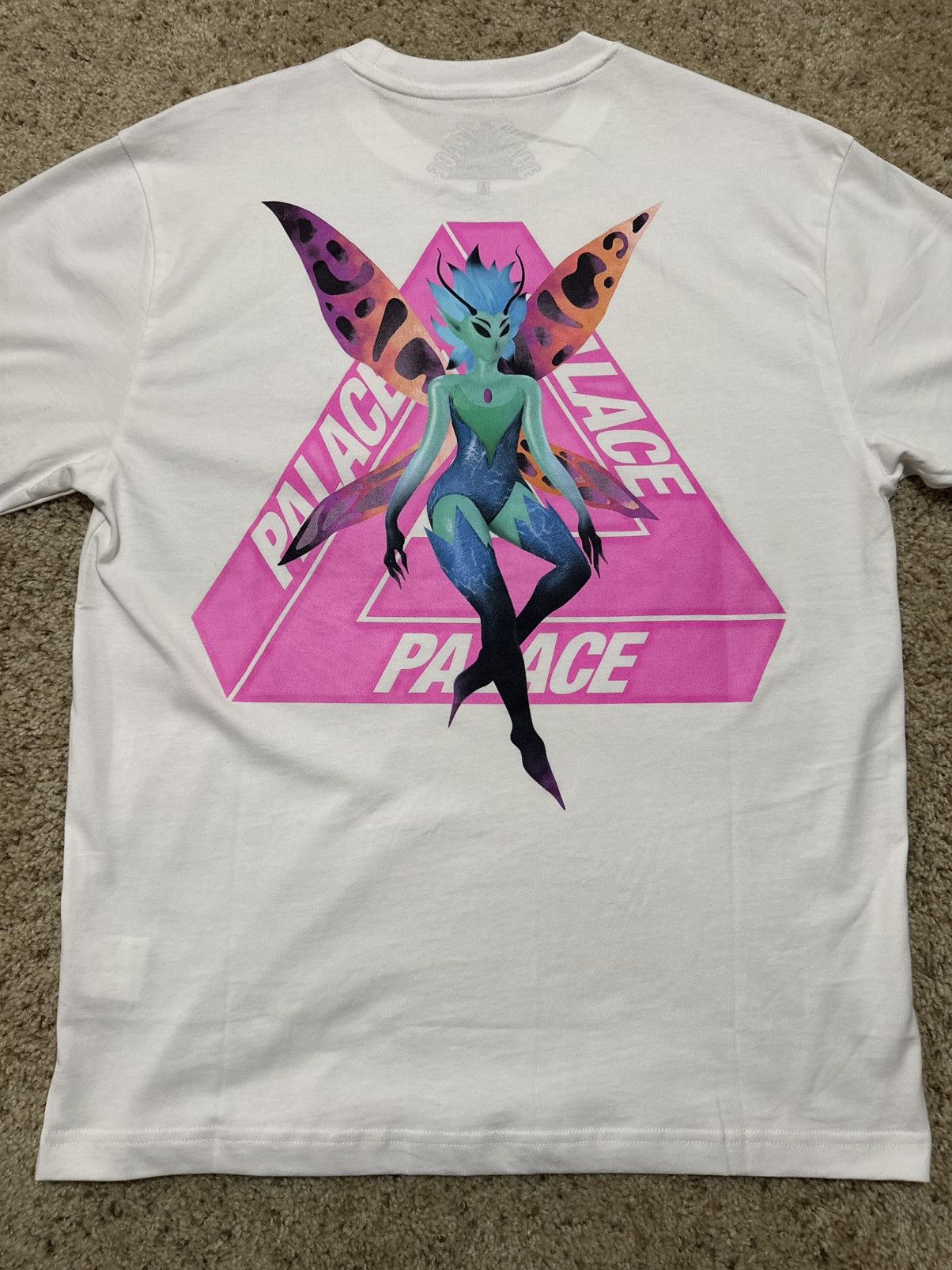 Palace PALACE TRI FAIRY FREG TEE SIZE MEDIUM WHITE Size US M / EU 48-50 / 2 - 10 Thumbnail