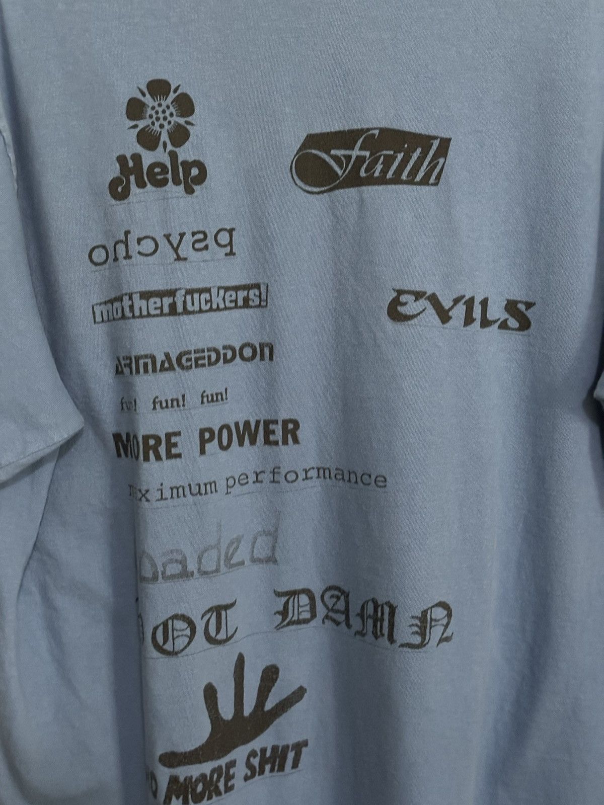 Supreme Supreme No More Shit Tee Size US L / EU 52-54 / 3 - 4 Thumbnail